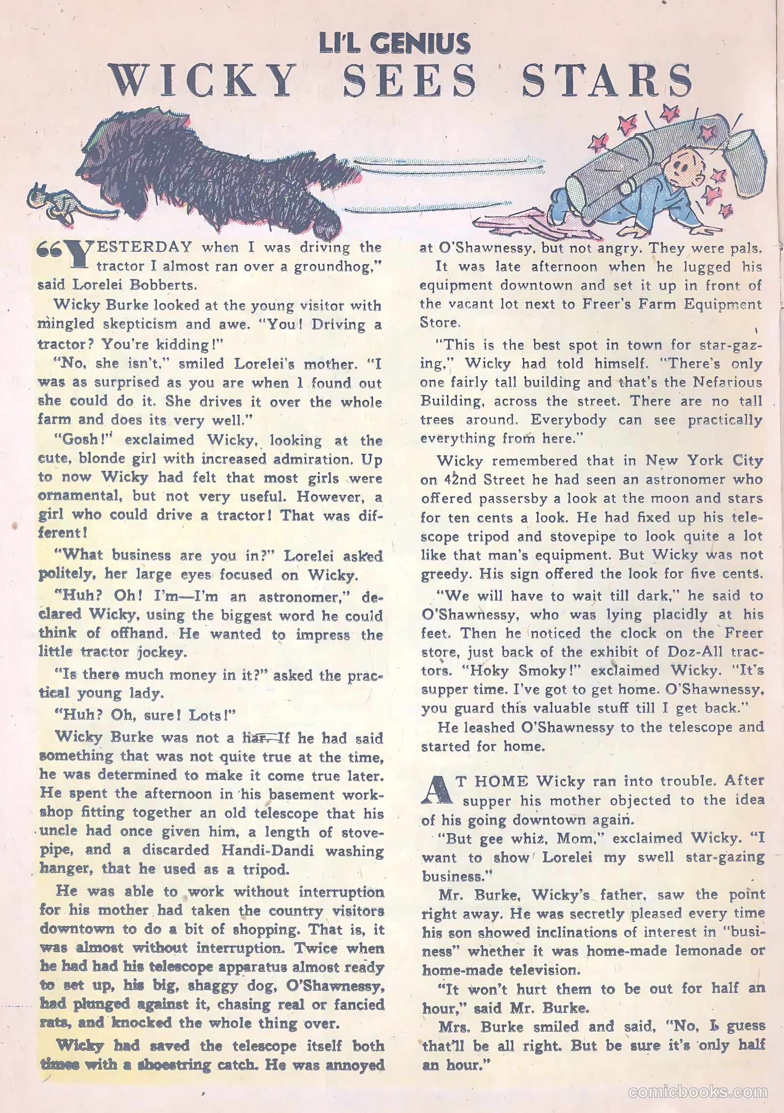 Li'l Genius #11 (1956) — page 16 of 36