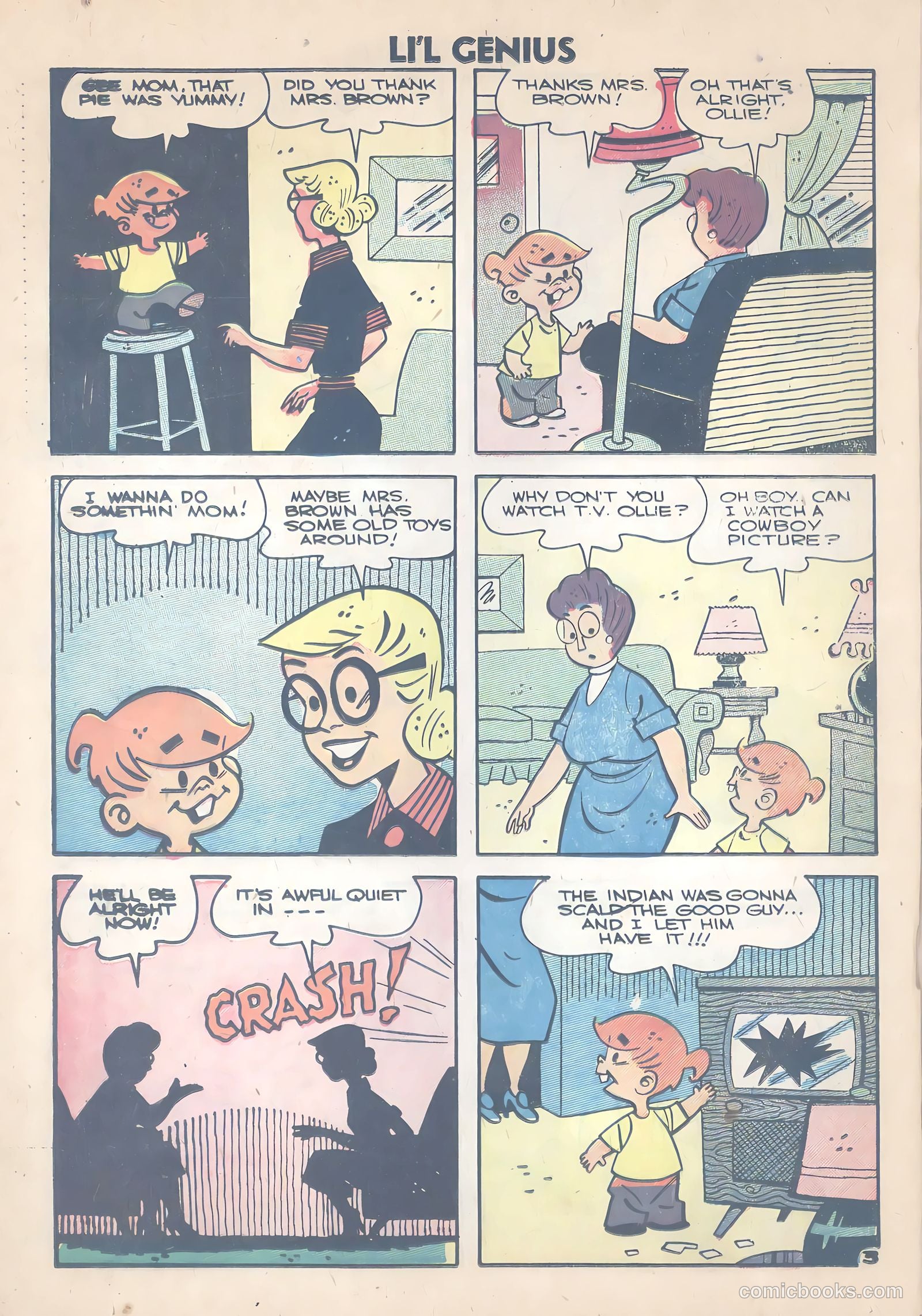 Li'l Genius #11 (1956) — page 20 of 36