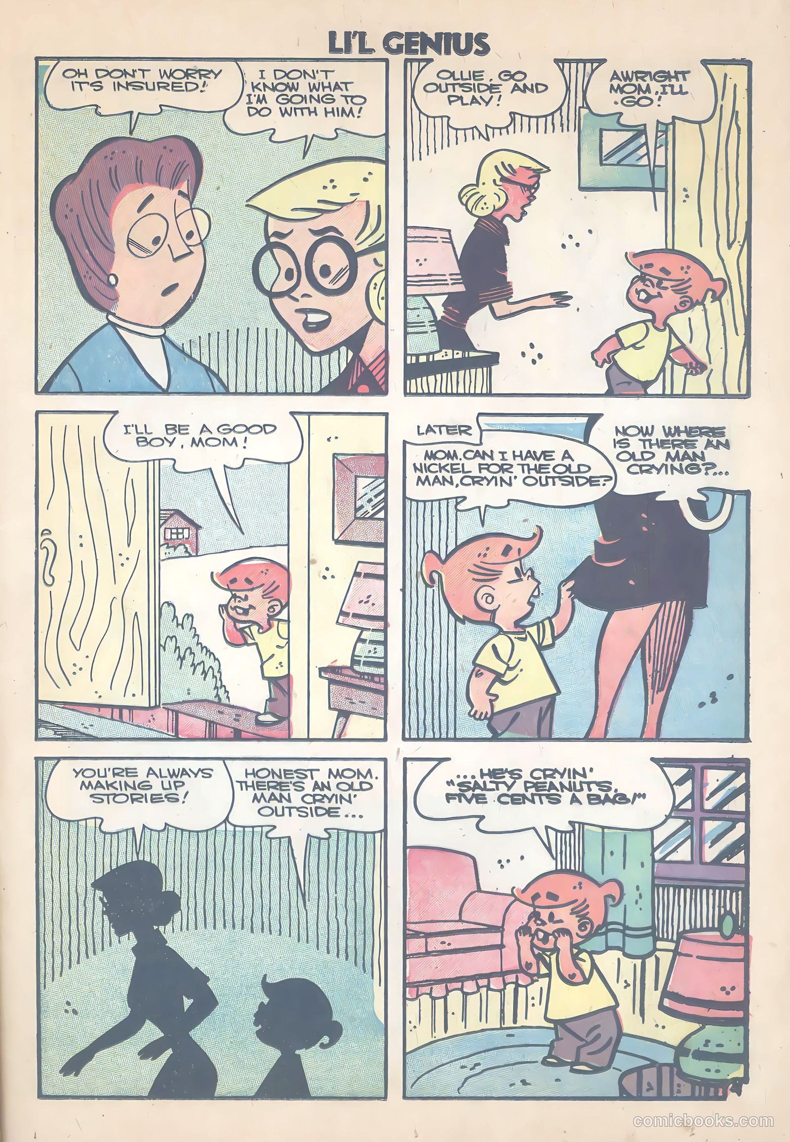 Li'l Genius #11 (1956) — page 21 of 36