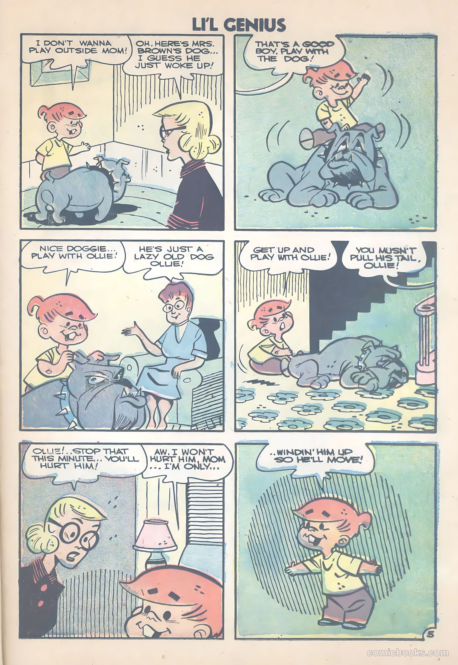 Li'l Genius #11 (1956) — page 23 of 36
