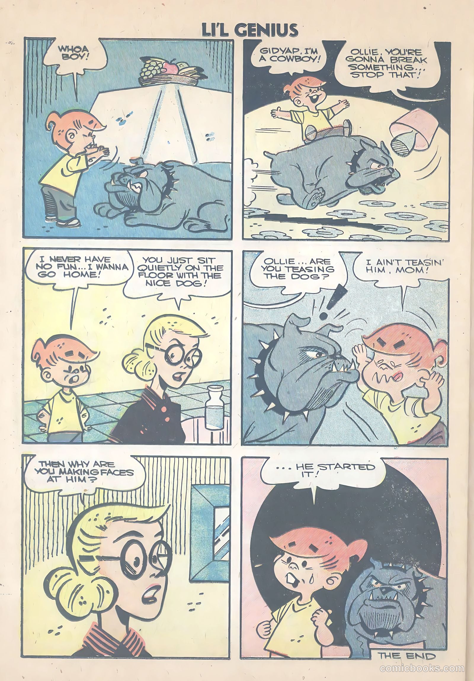 Li'l Genius #11 (1956) — page 24 of 36