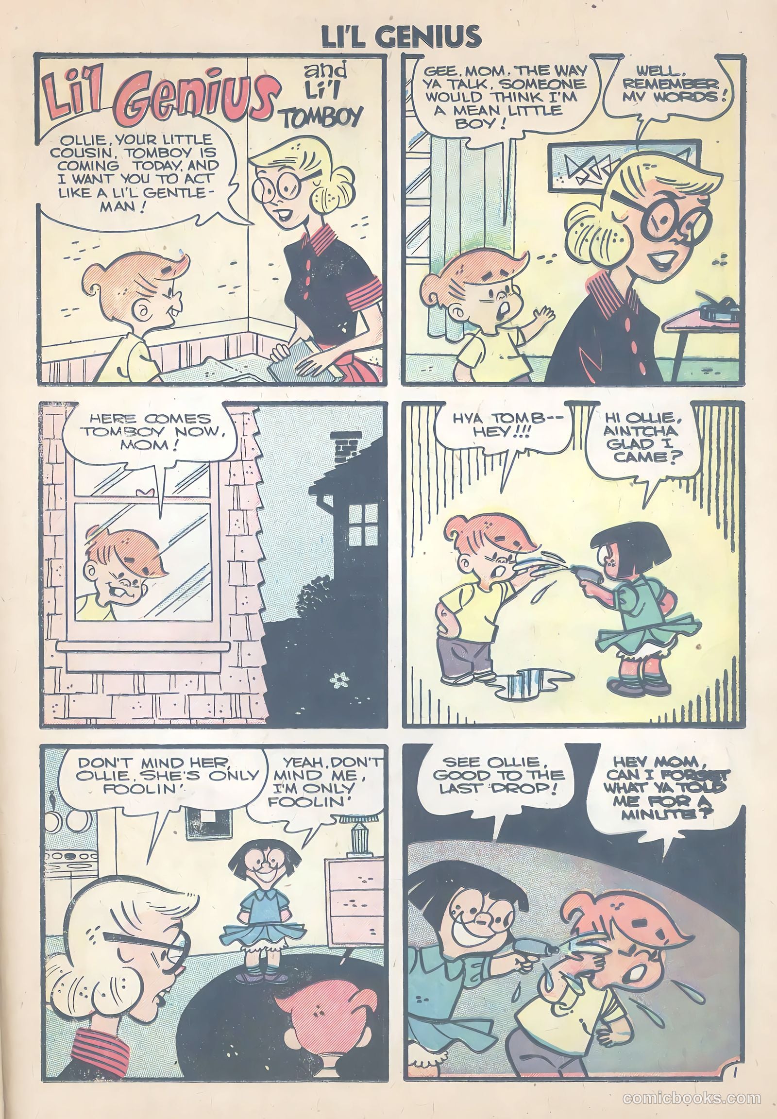 Li'l Genius #11 (1956) — page 25 of 36