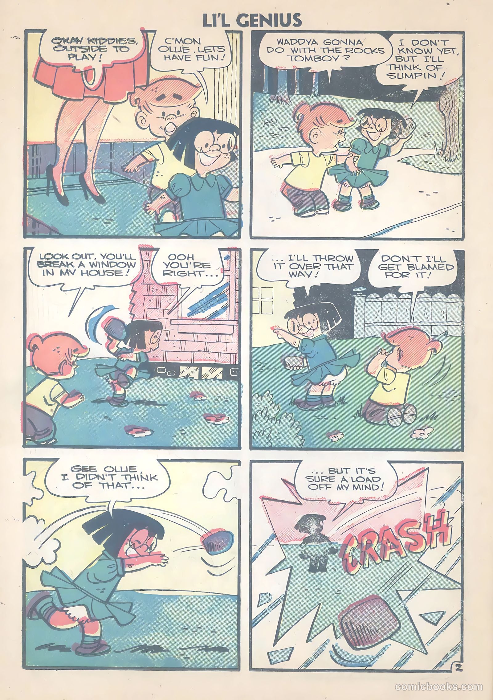 Li'l Genius #11 (1956) — page 26 of 36