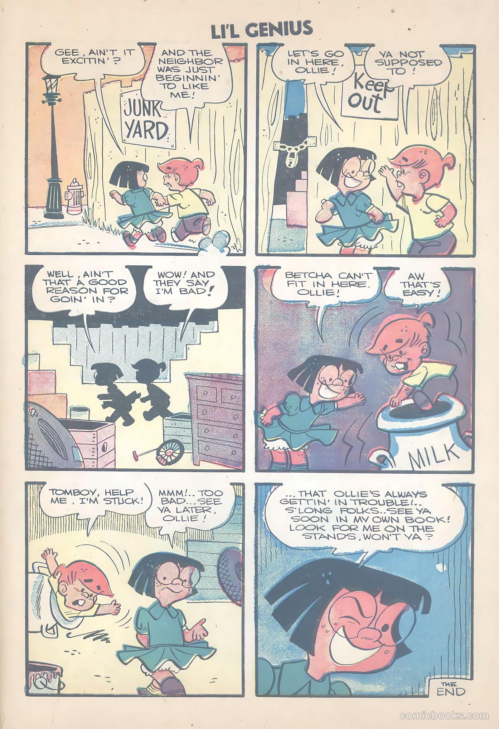 Li'l Genius #11 (1956) — page 27 of 36