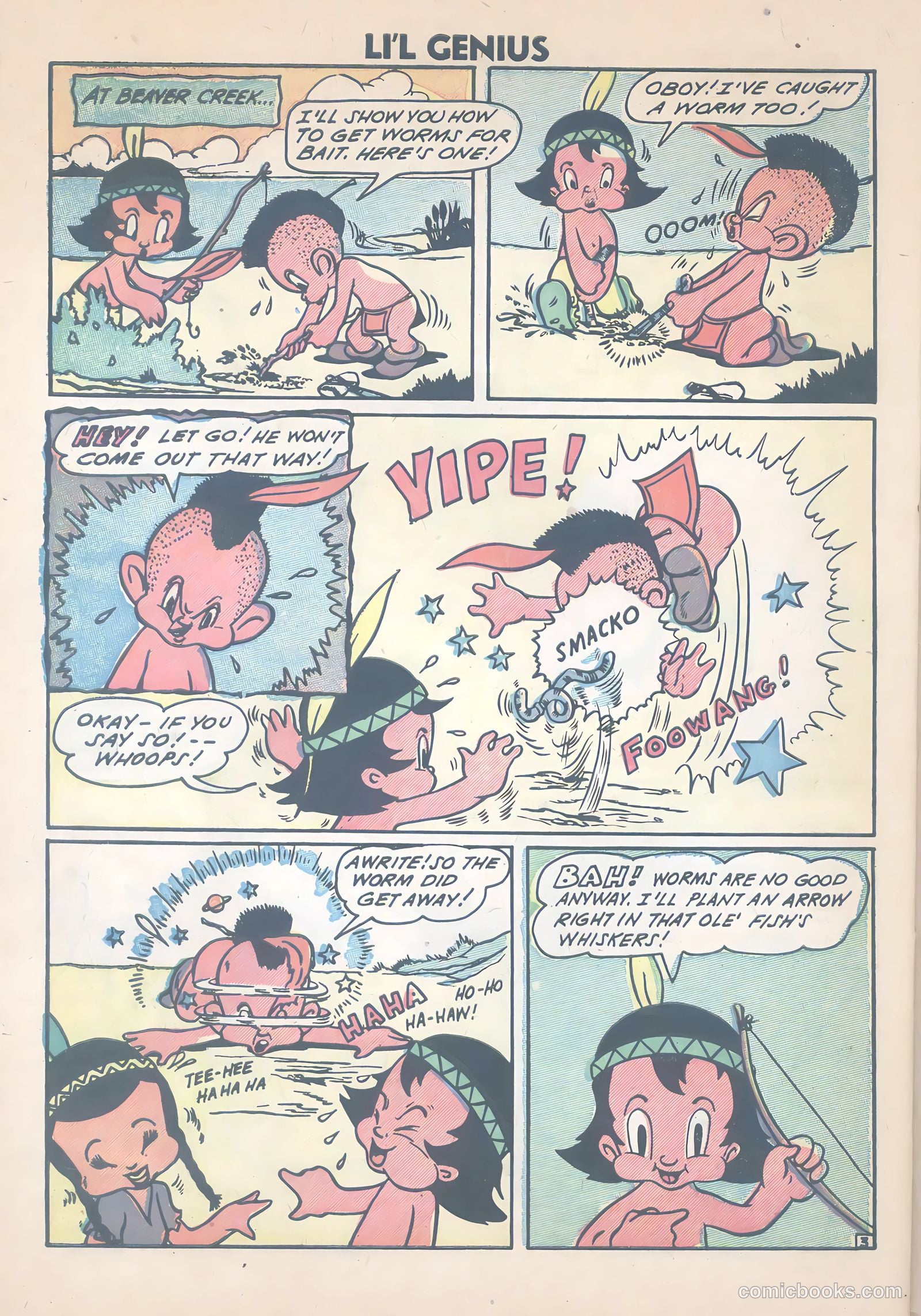 Li'l Genius #11 (1956) — page 30 of 36