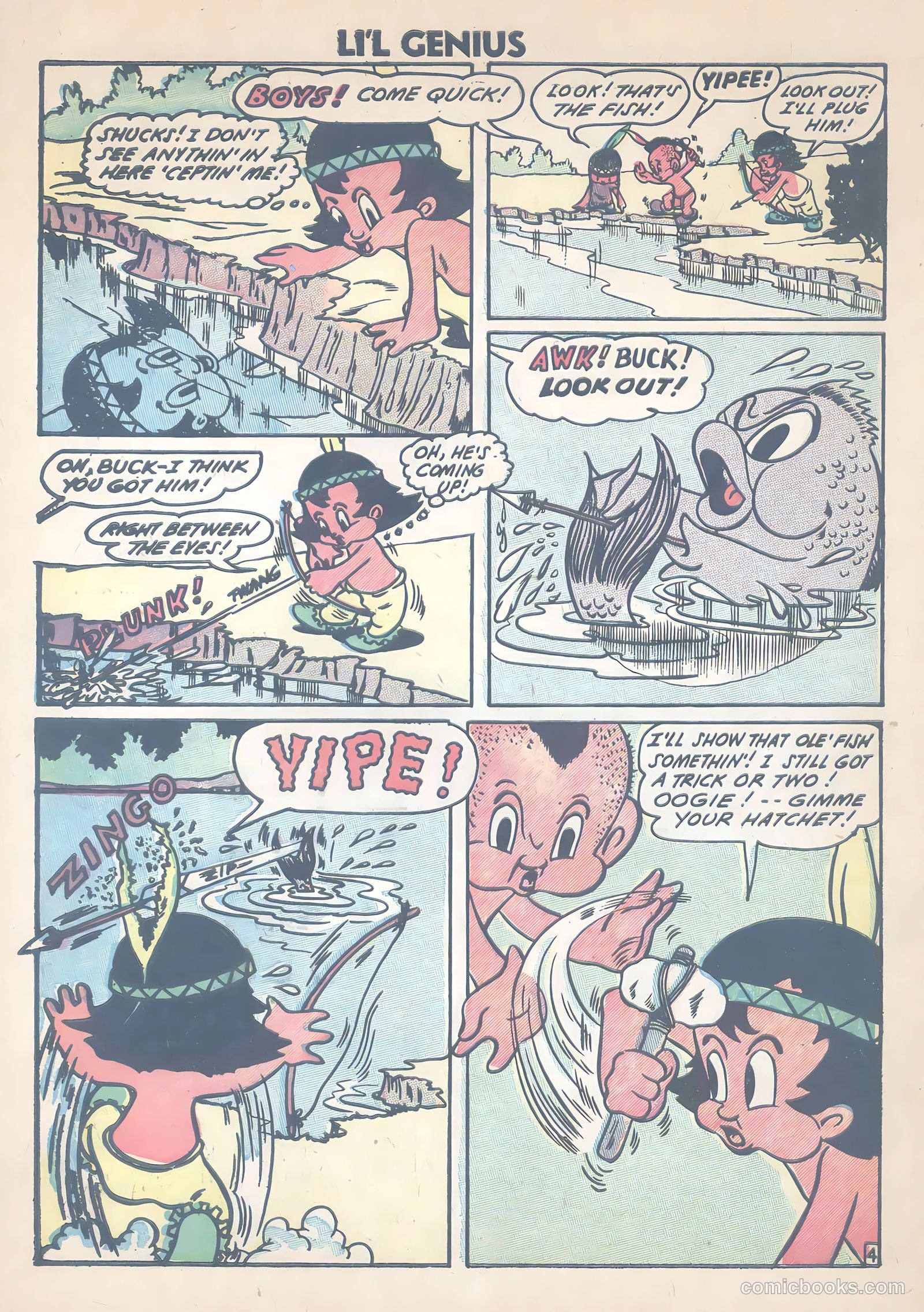 Li'l Genius #11 (1956) — page 32 of 36