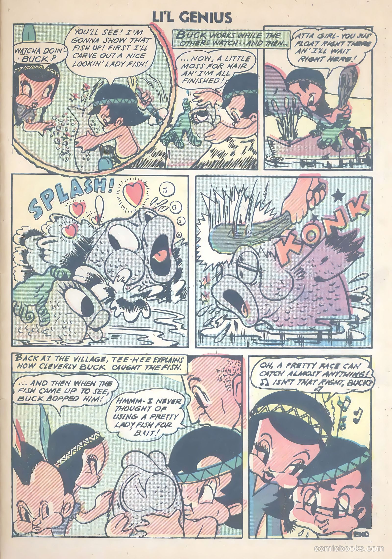 Li'l Genius #11 (1956) — page 33 of 36