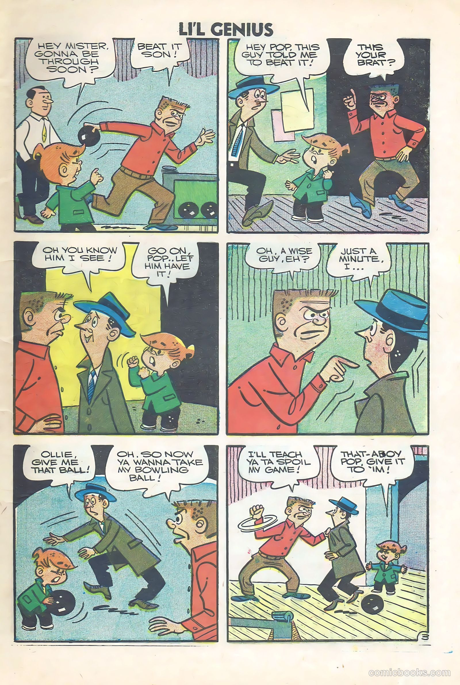 Li'l Genius #12 (1957) — page 5 of 36