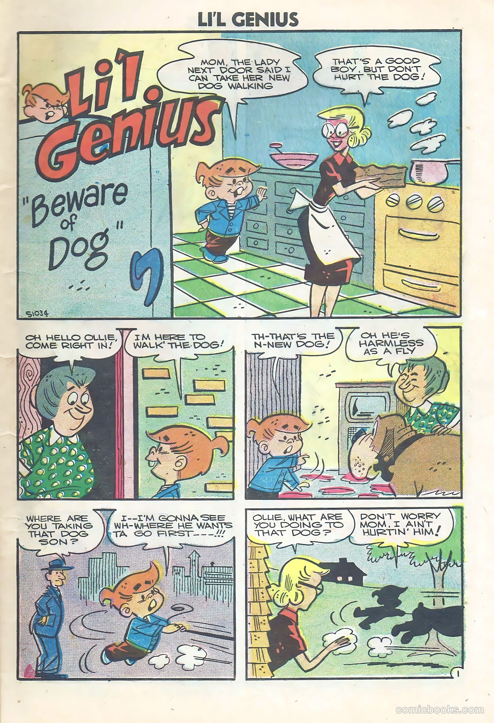 Li'l Genius #12 (1957) — page 9 of 36
