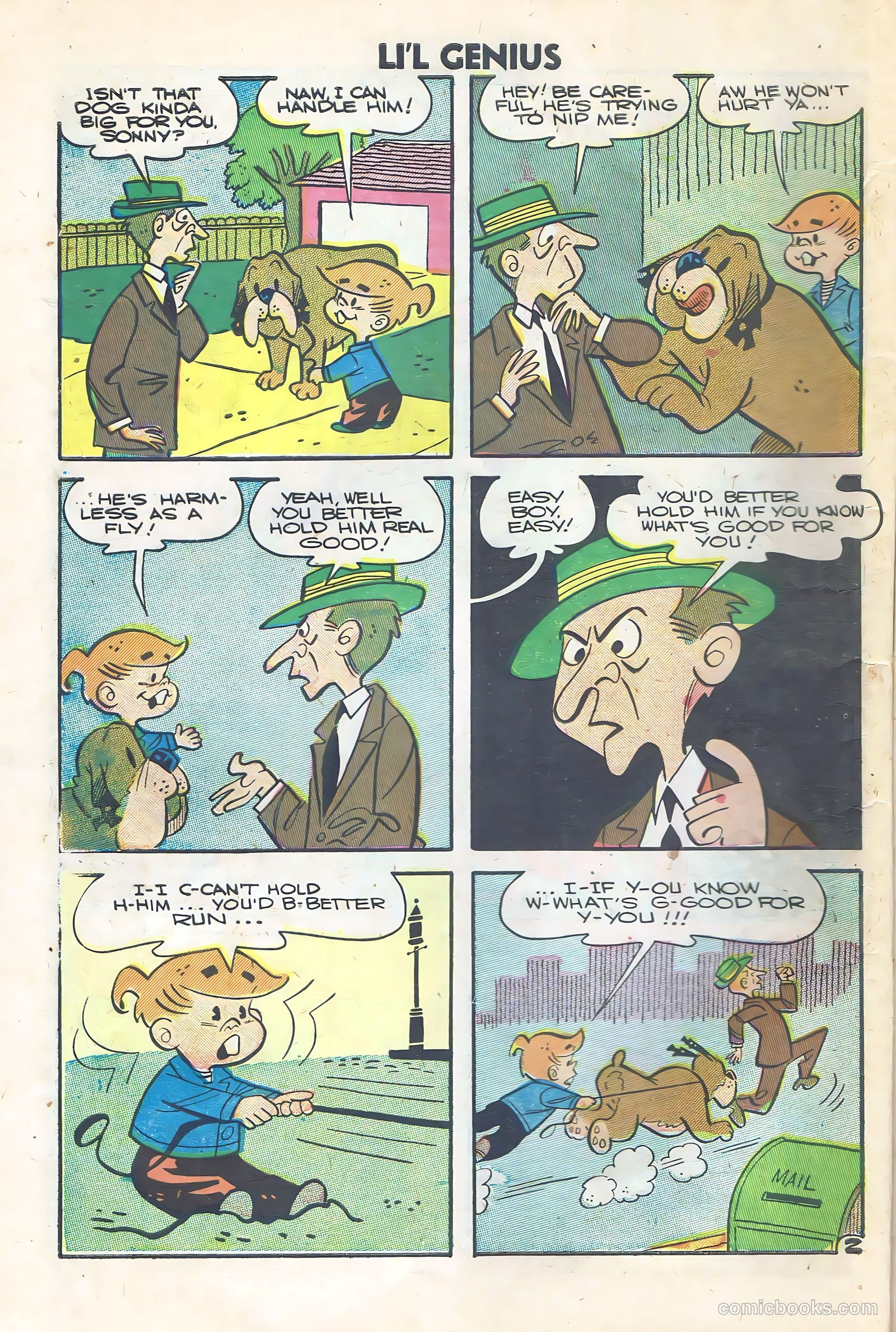 Li'l Genius #12 (1957) — page 10 of 36