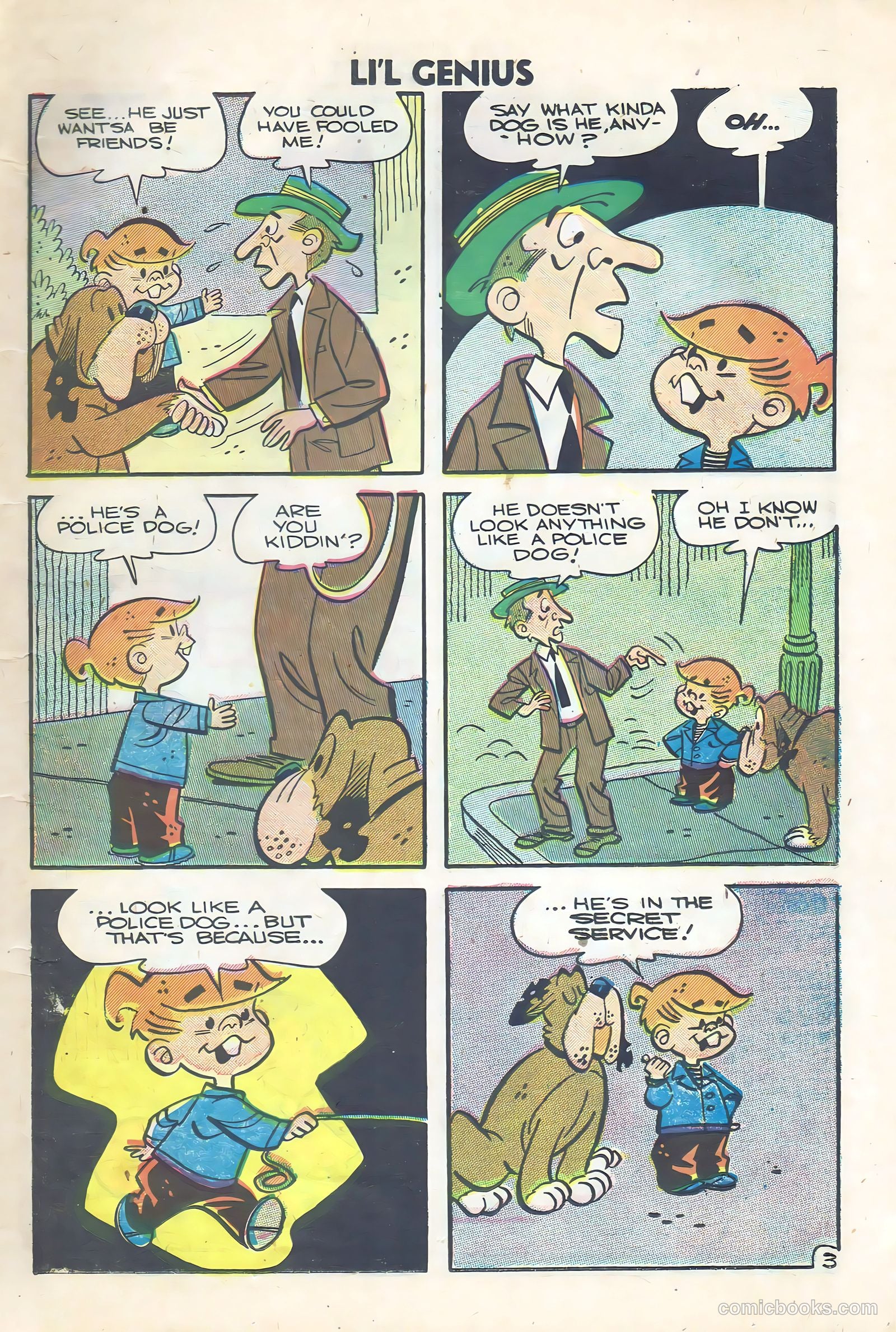 Li'l Genius #12 (1957) — page 11 of 36