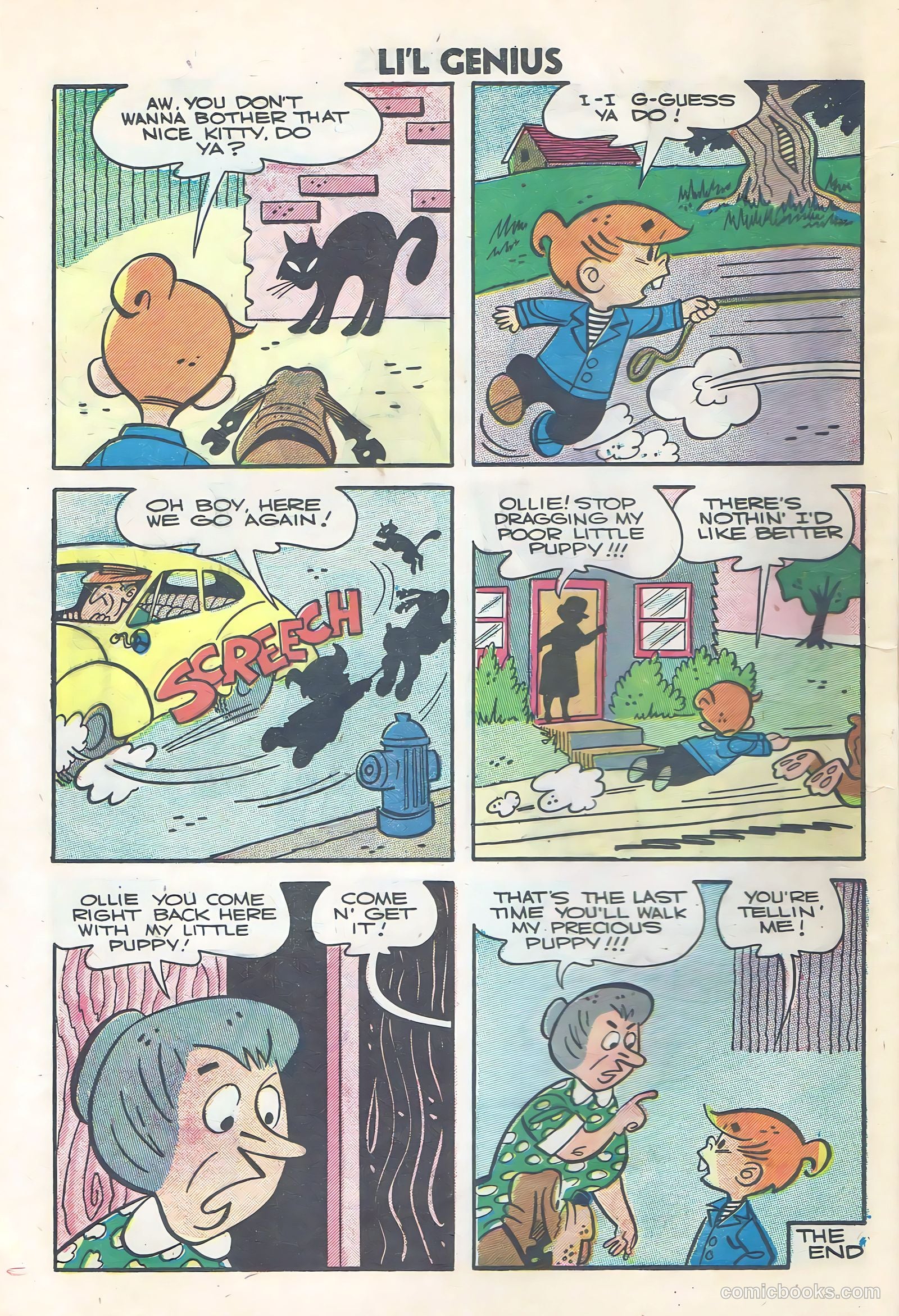 Li'l Genius #12 (1957) — page 12 of 36