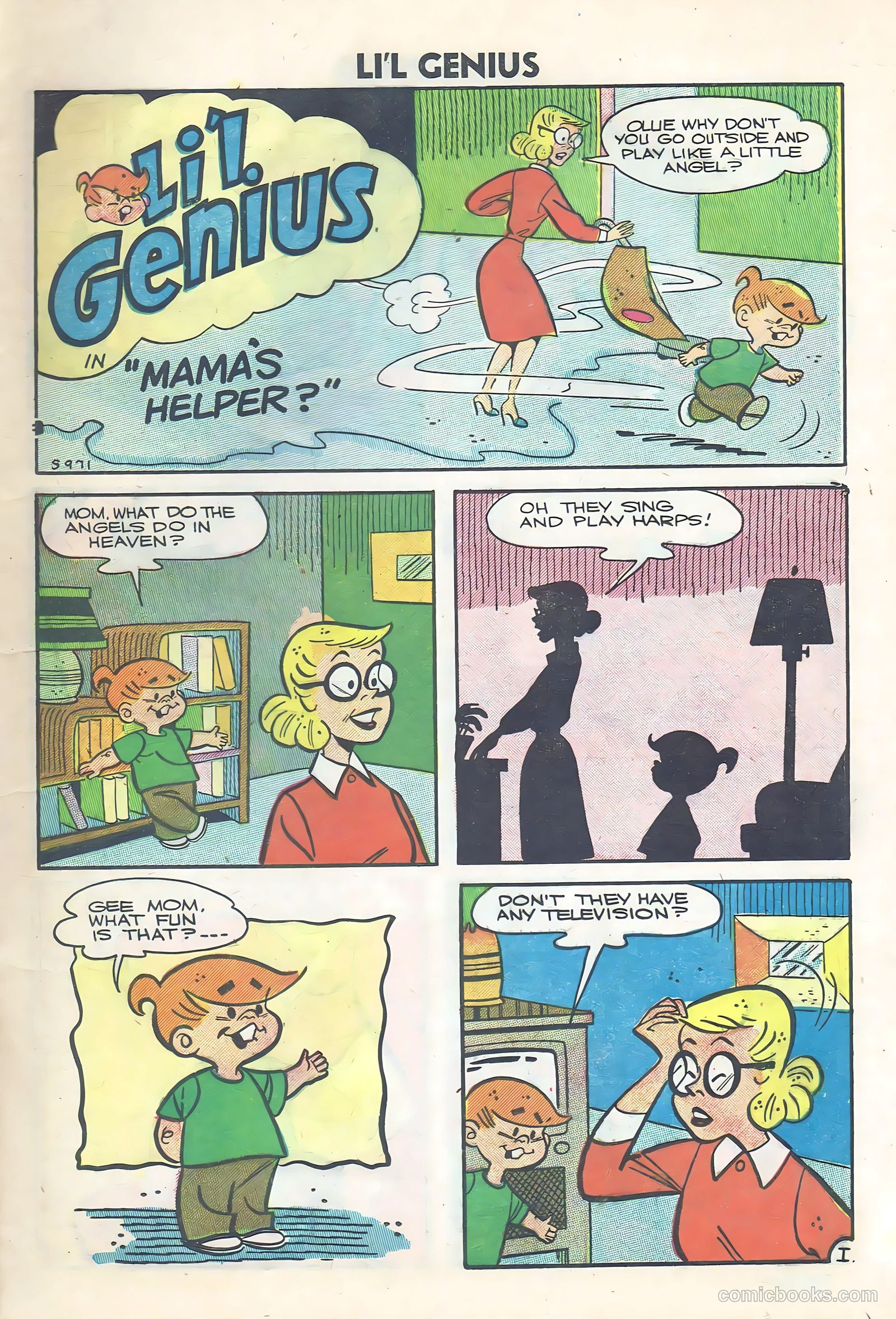 Li'l Genius #12 (1957) — page 13 of 36