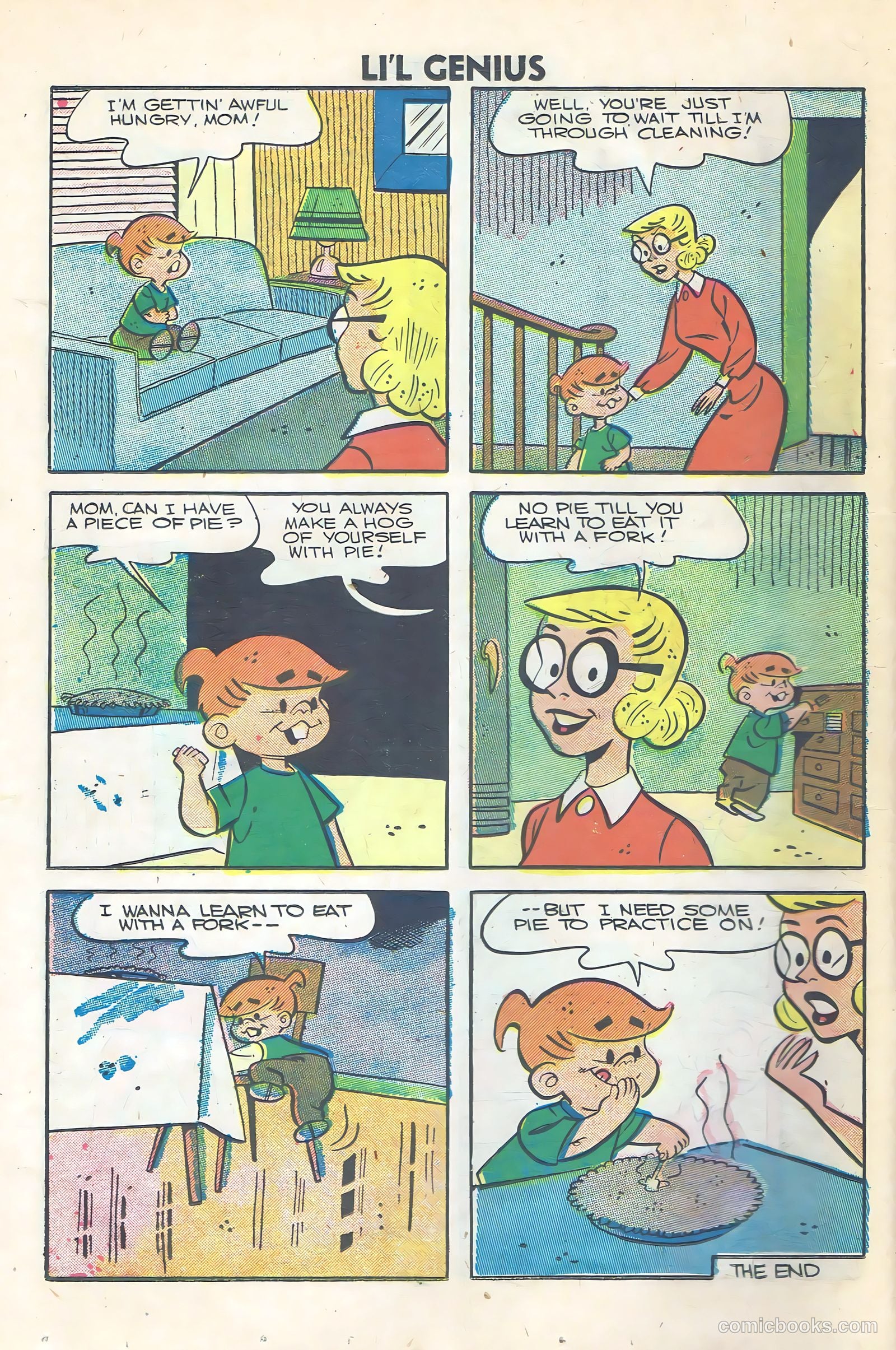 Li'l Genius #12 (1957) — page 18 of 36