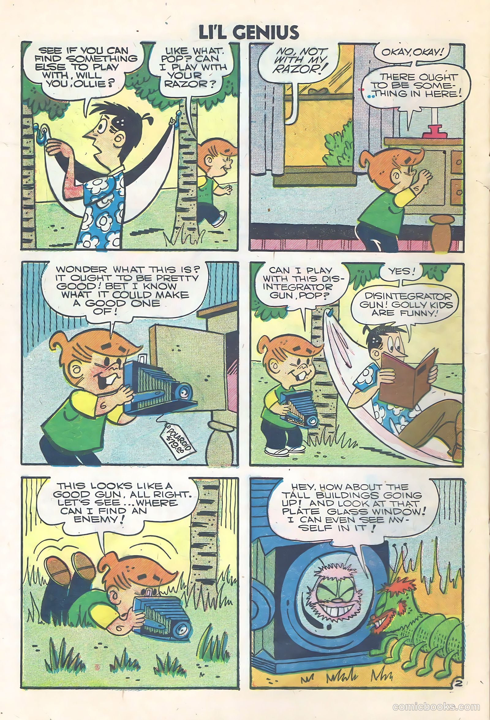 Li'l Genius #12 (1957) — page 20 of 36