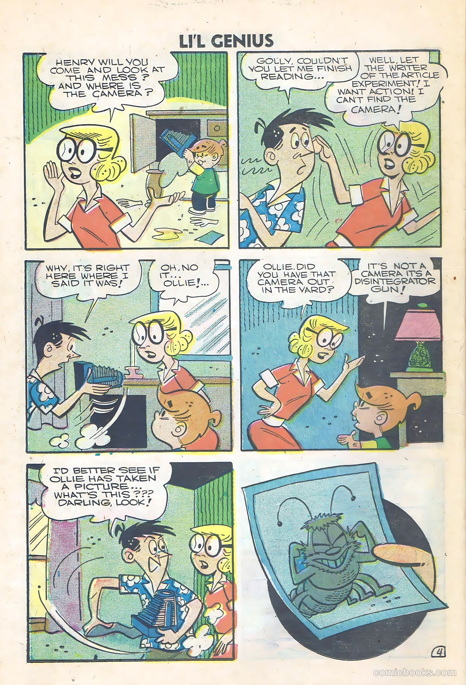 Li'l Genius #12 (1957) — page 22 of 36