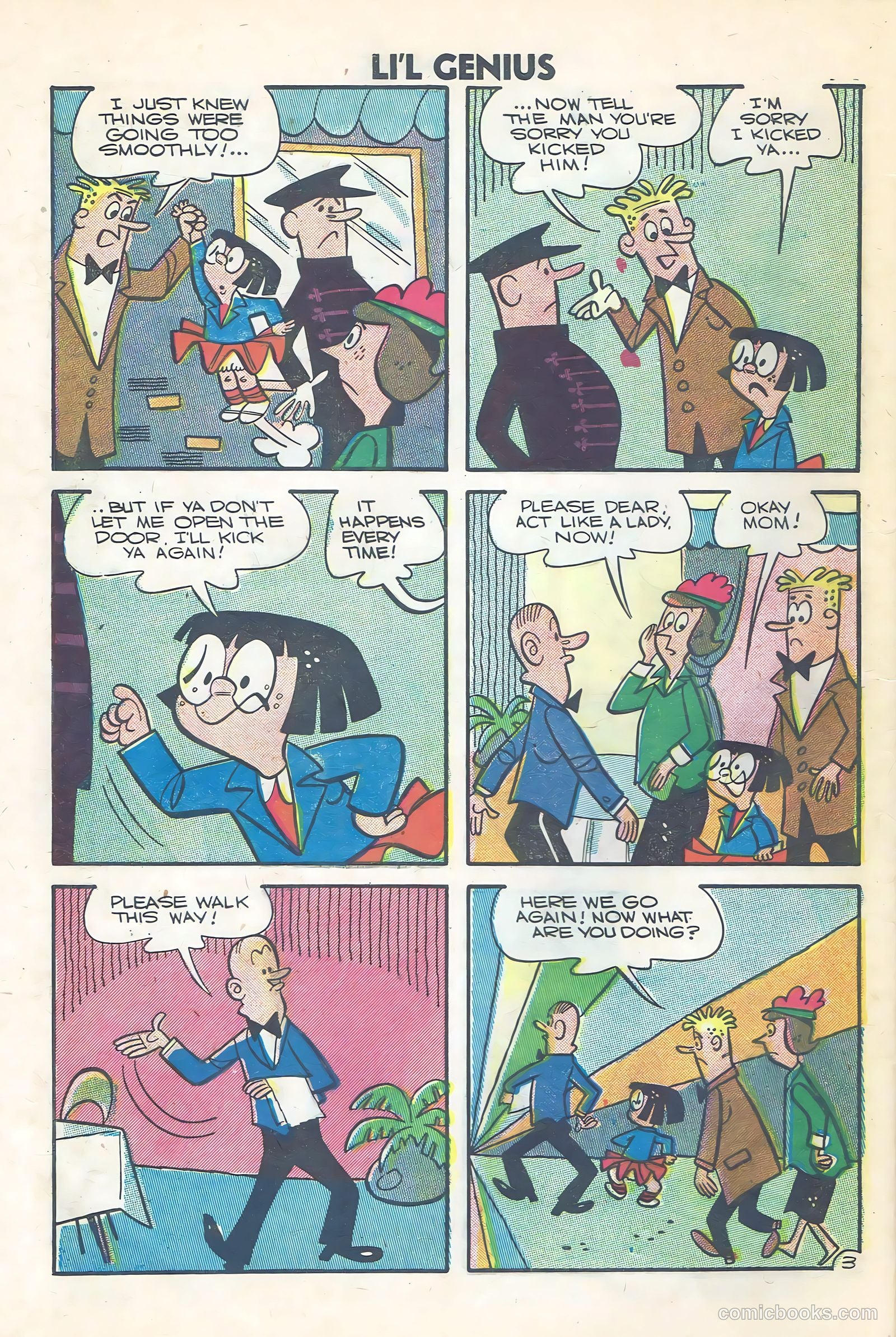 Li'l Genius #12 (1957) — page 28 of 36
