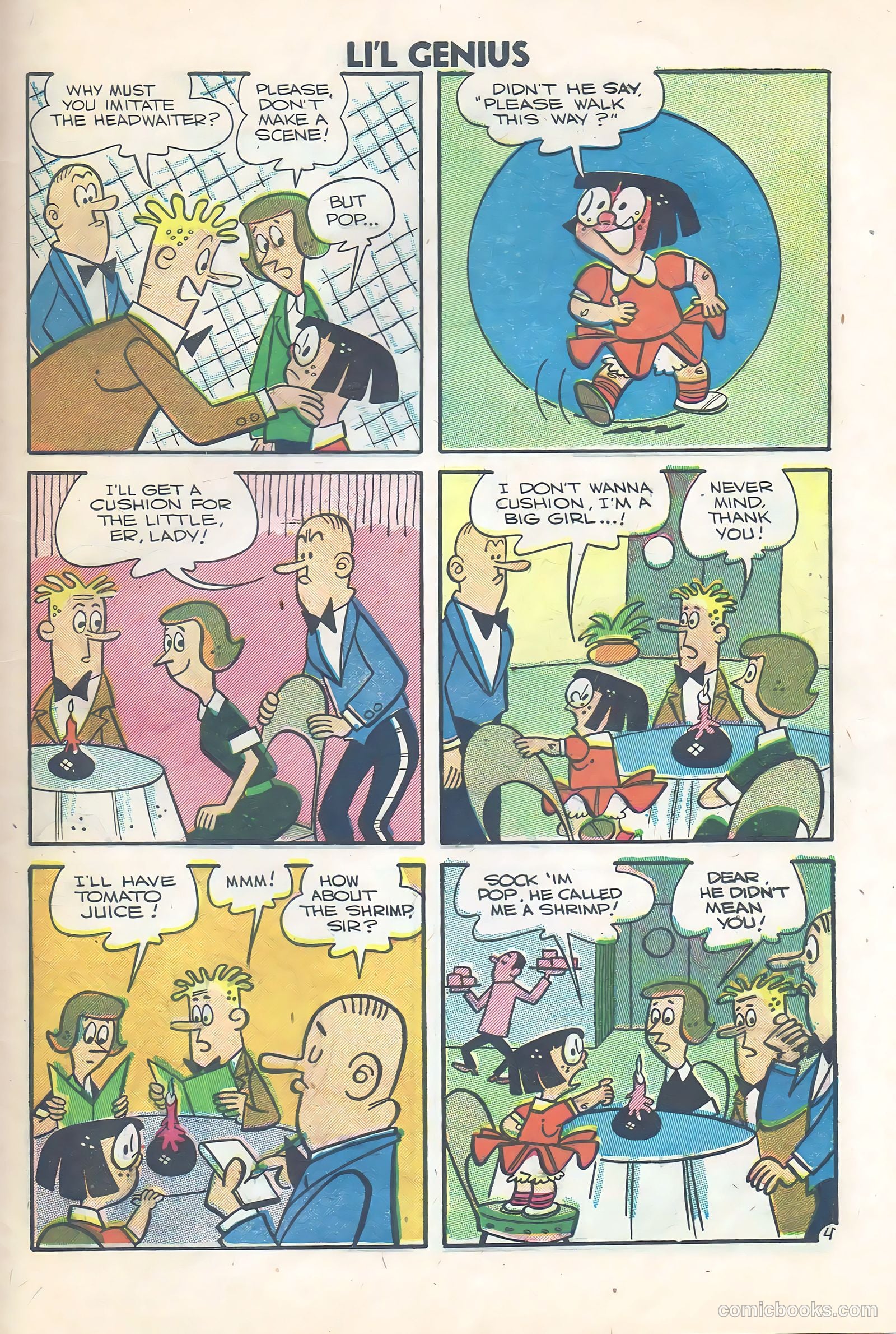 Li'l Genius #12 (1957) — page 29 of 36
