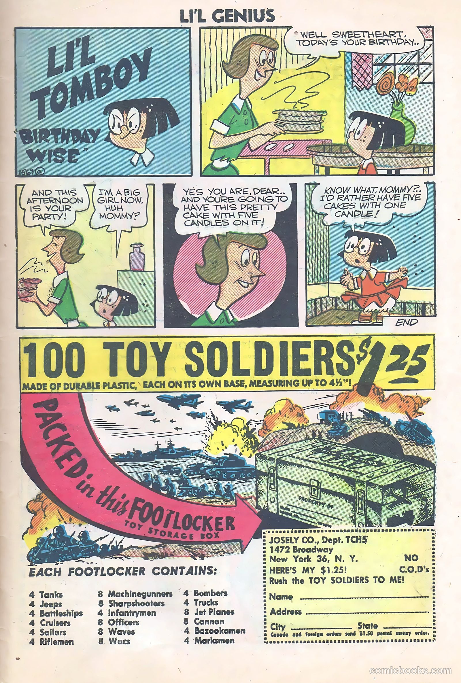 Li'l Genius #12 (1957) — page 33 of 36