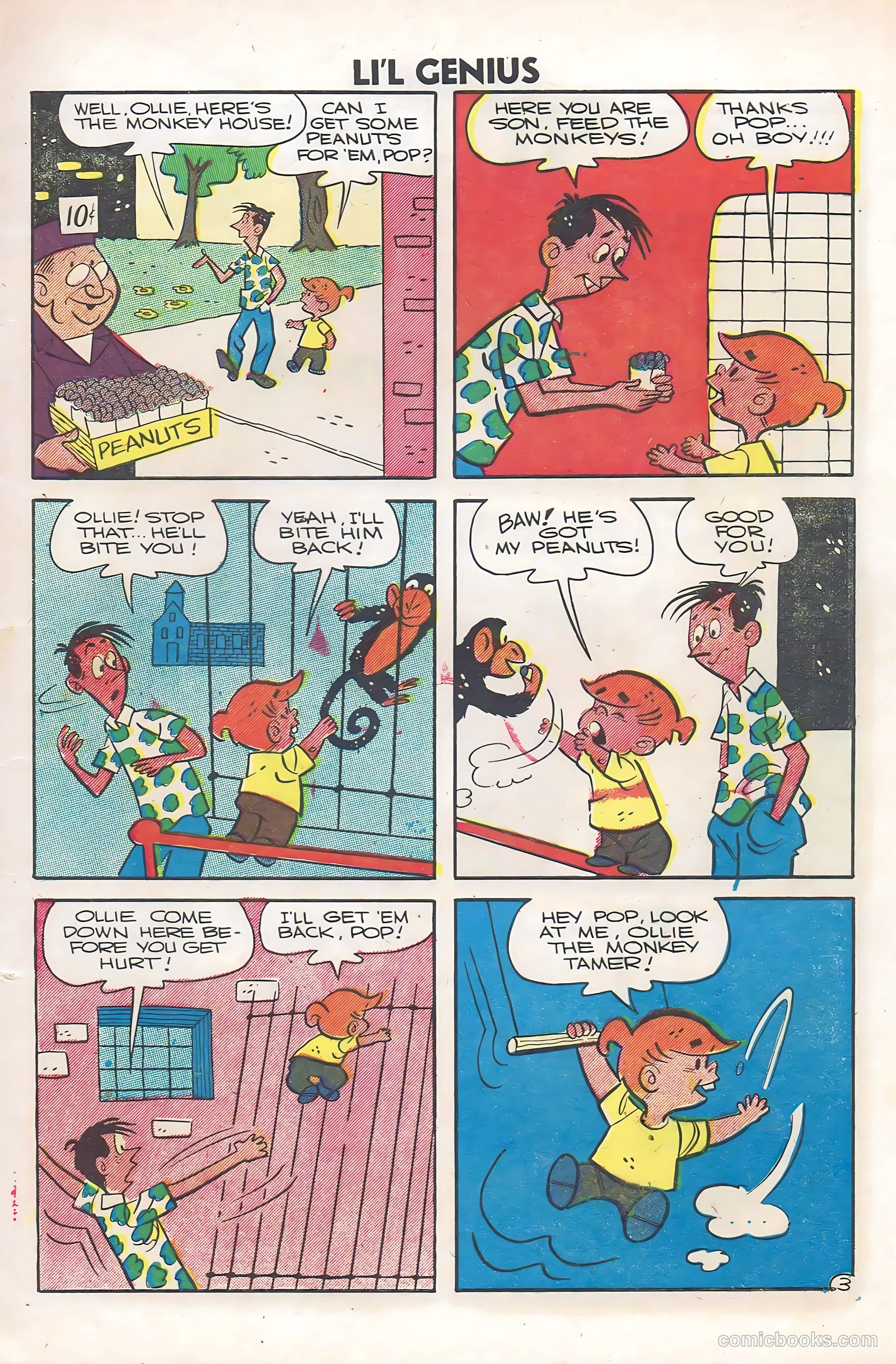 Li'l Genius #13 (1957) — page 5 of 36