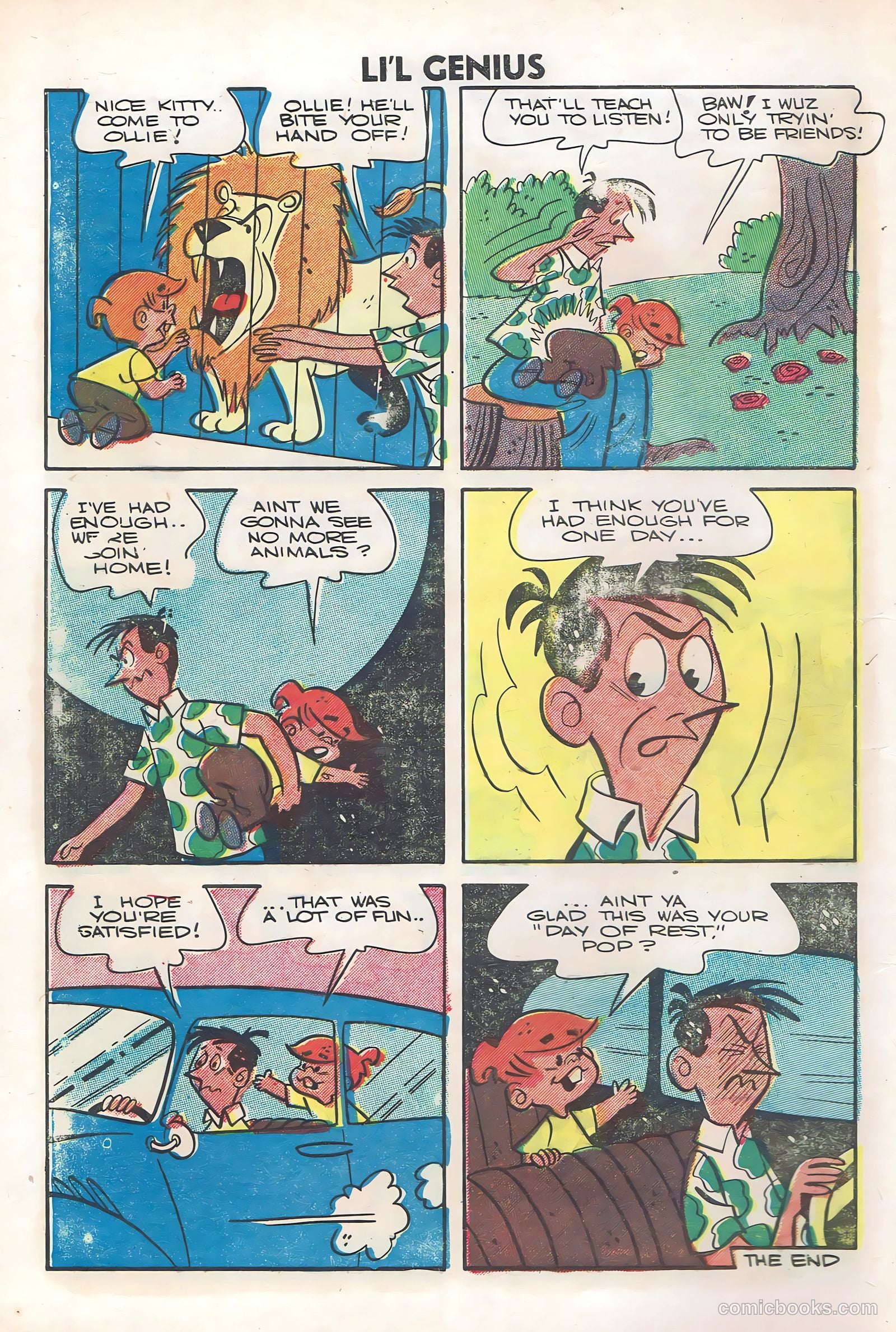 Li'l Genius #13 (1957) — page 8 of 36
