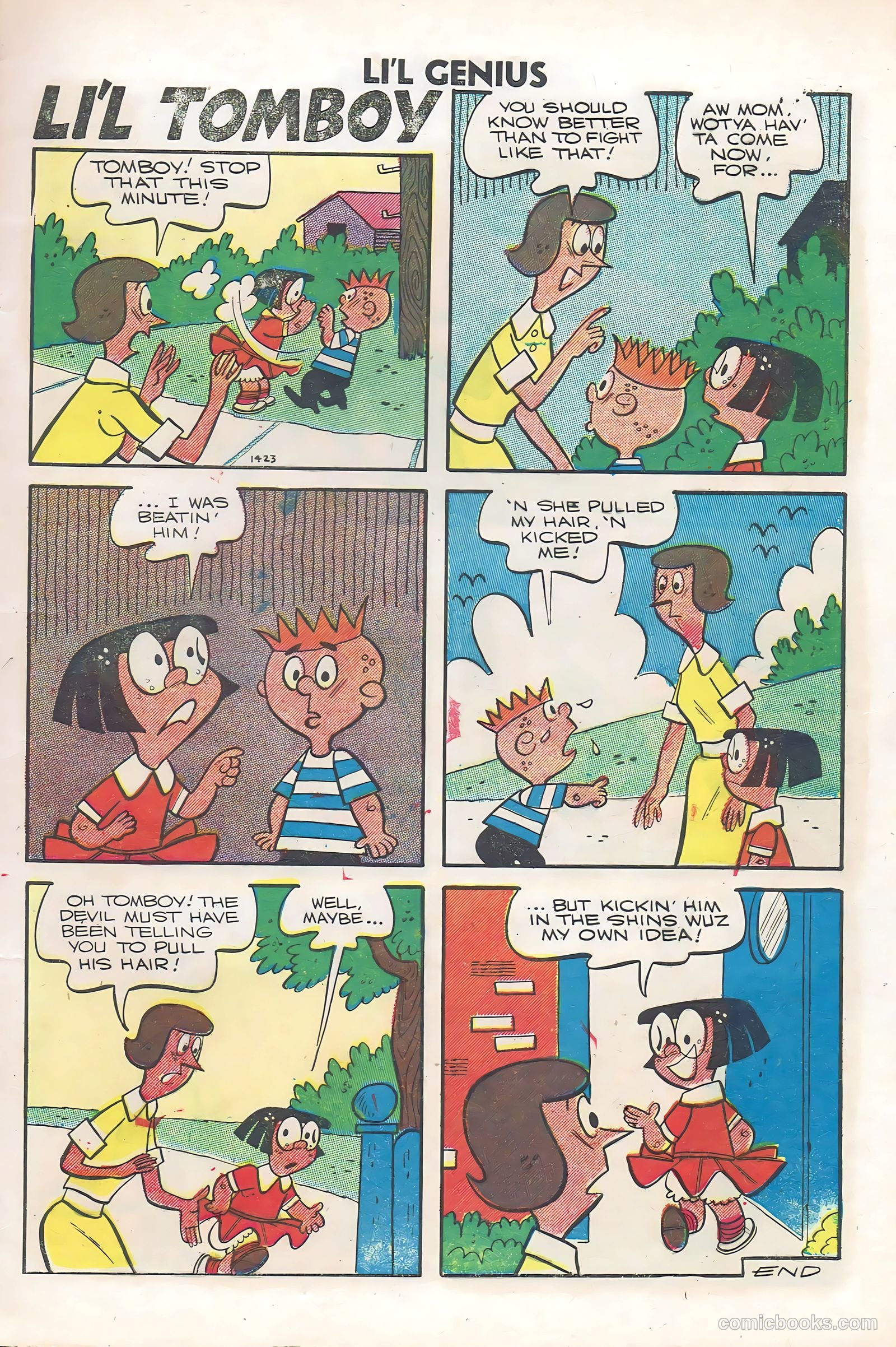 Li'l Genius #13 (1957) — page 9 of 36