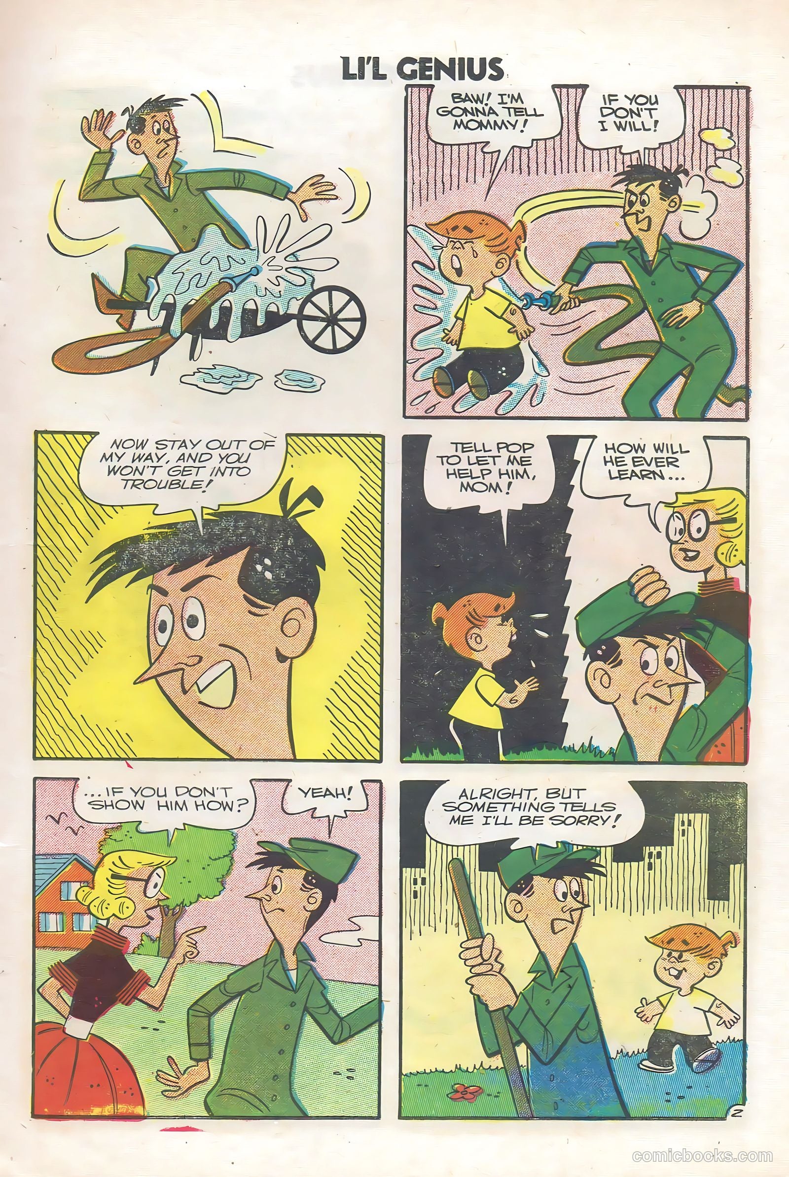 Li'l Genius #13 (1957) — page 11 of 36