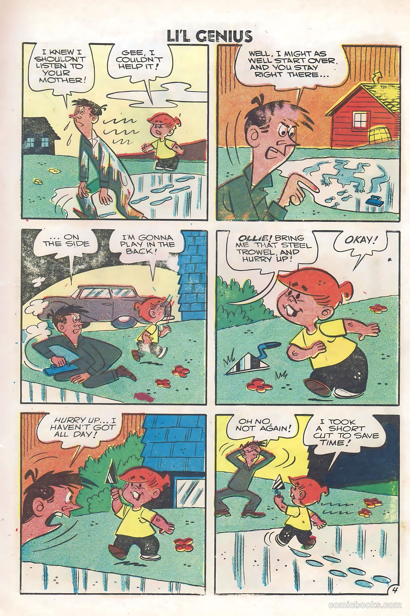 Li'l Genius #13 (1957) — page 13 of 36