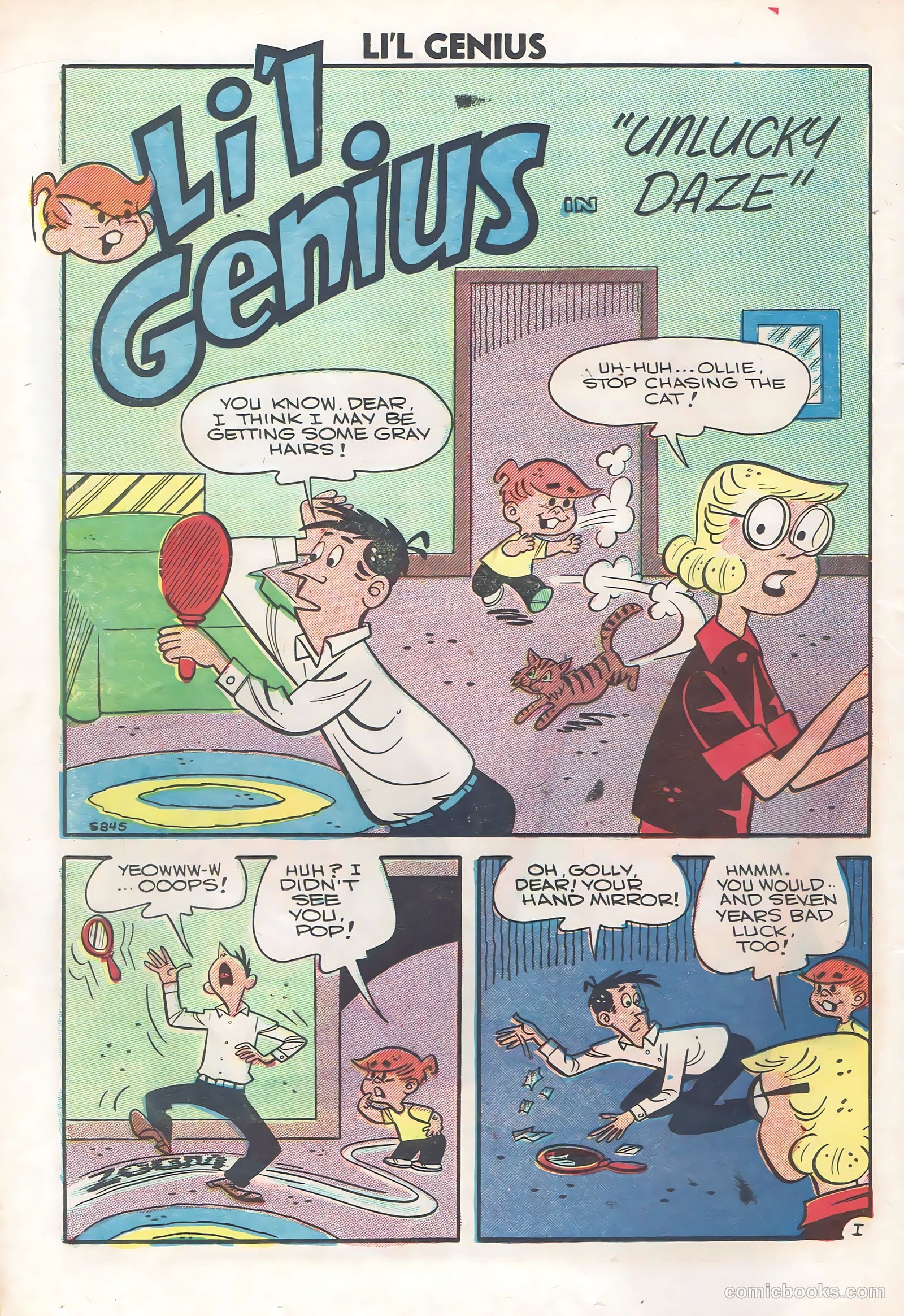 Li'l Genius #13 (1957) — page 20 of 36