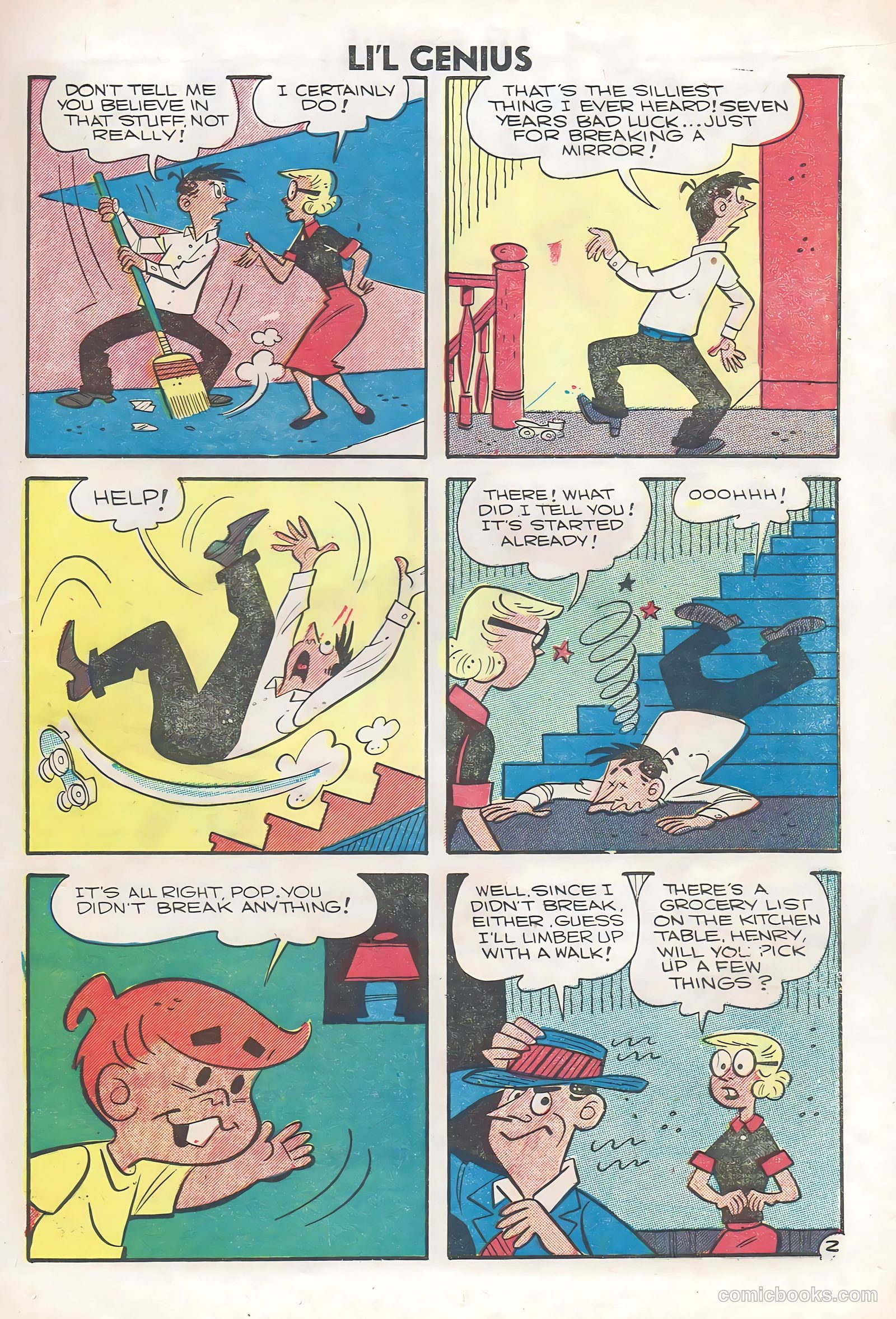 Li'l Genius #13 (1957) — page 21 of 36