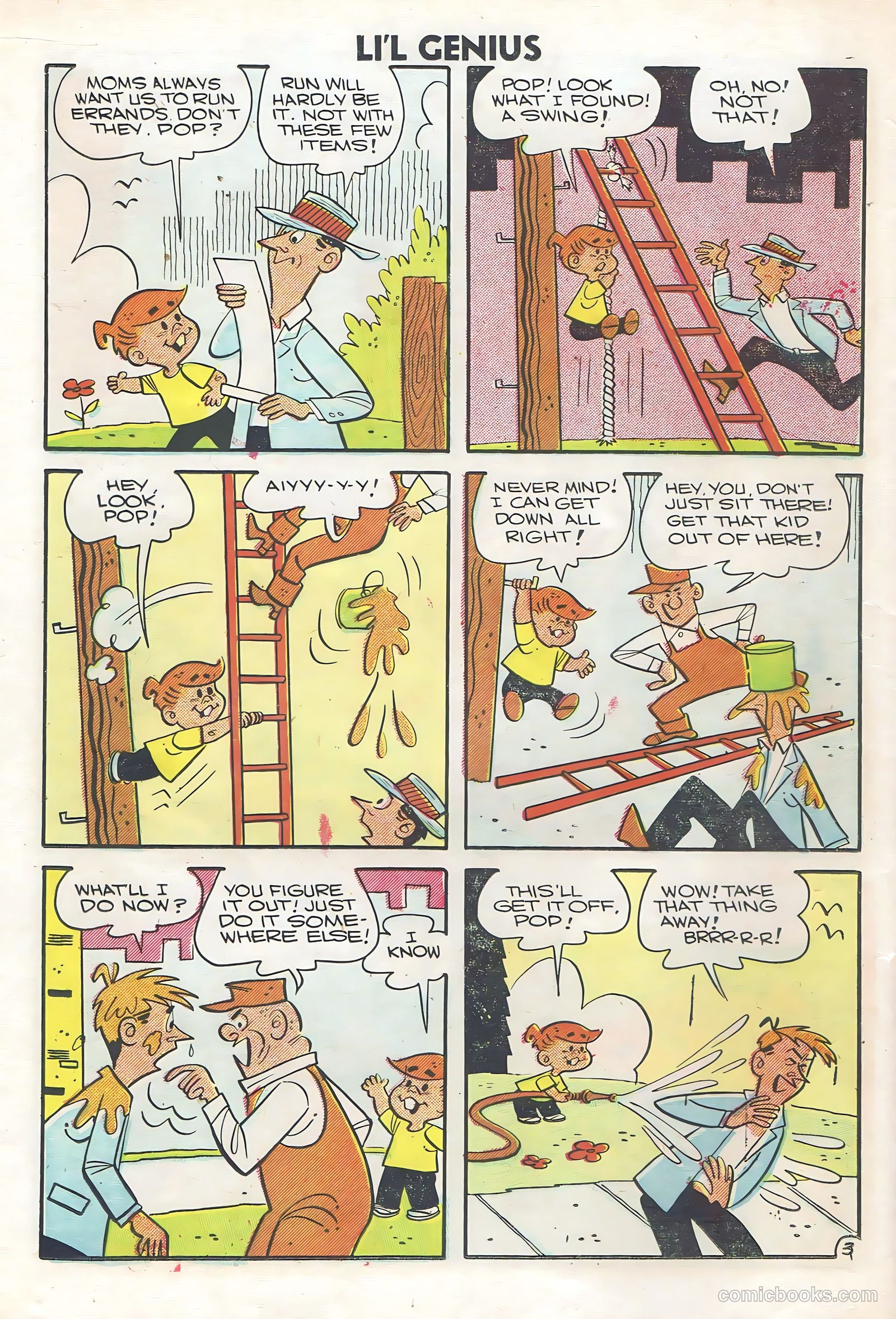 Li'l Genius #13 (1957) — page 22 of 36
