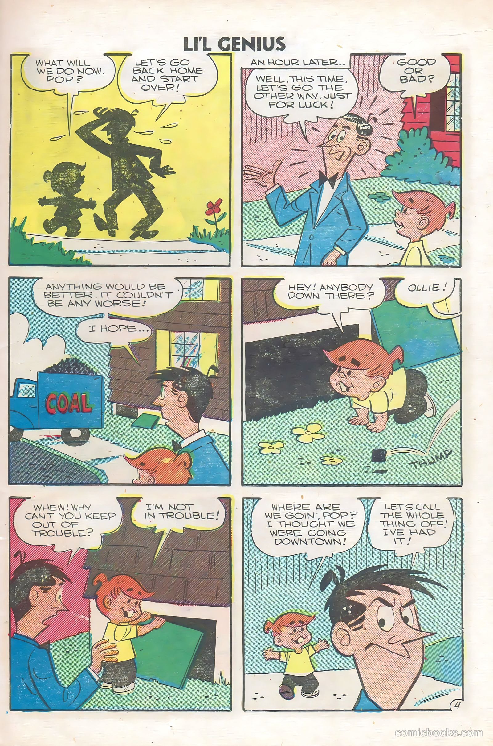 Li'l Genius #13 (1957) — page 23 of 36