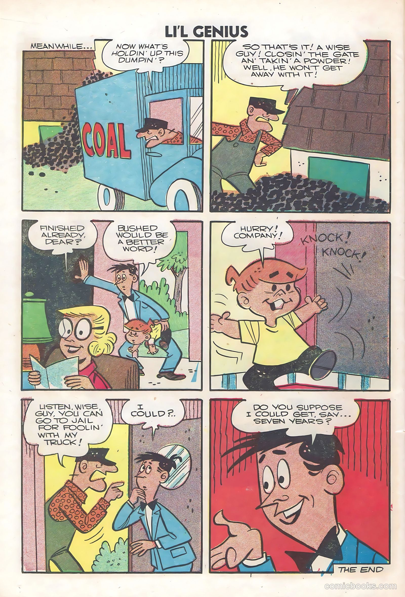 Li'l Genius #13 (1957) — page 24 of 36