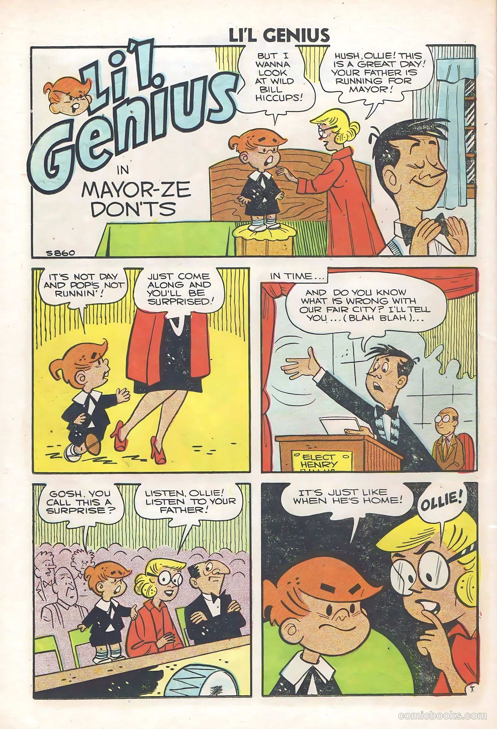 Li'l Genius #13 (1957) — page 26 of 36