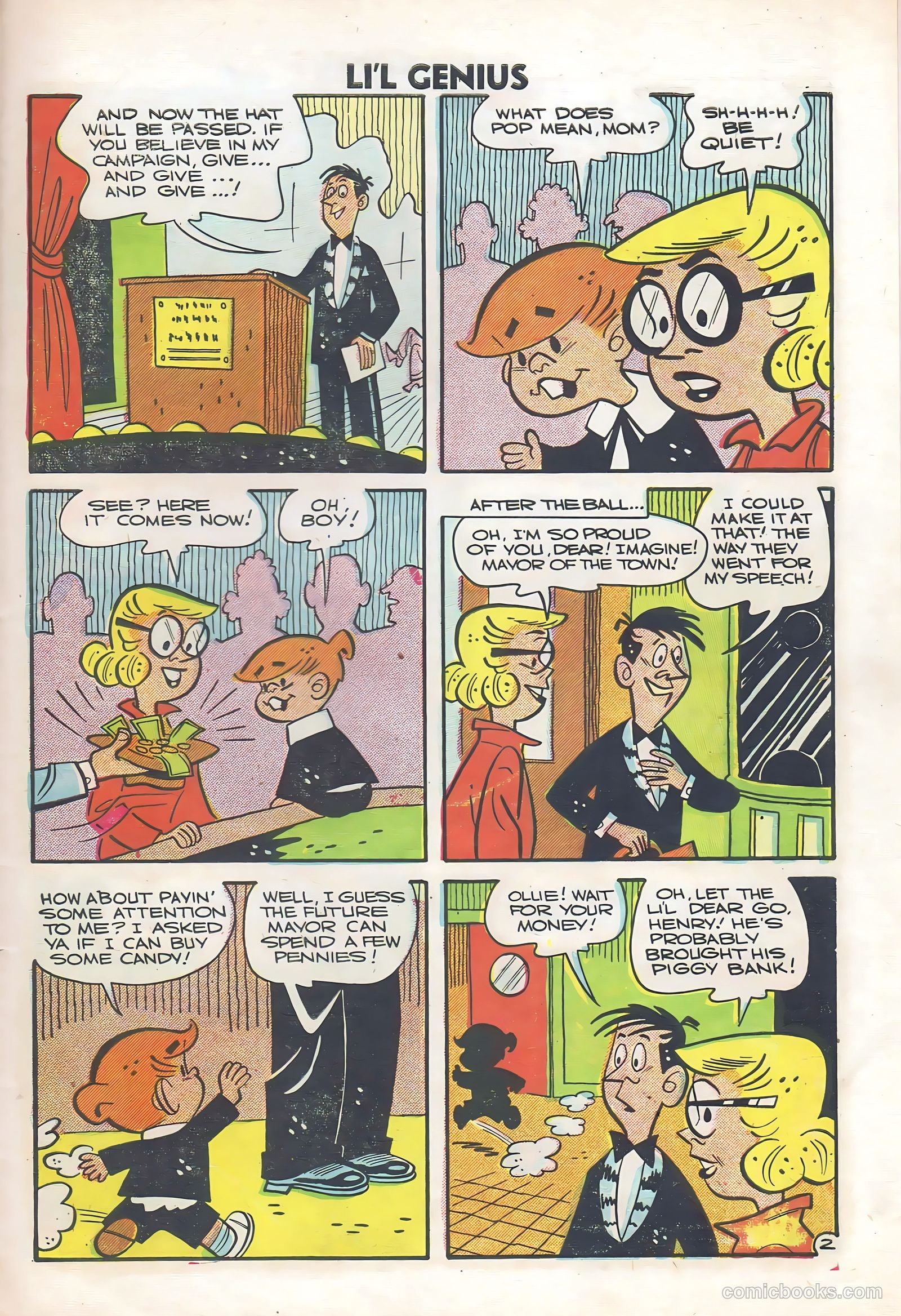 Li'l Genius #13 (1957) — page 27 of 36