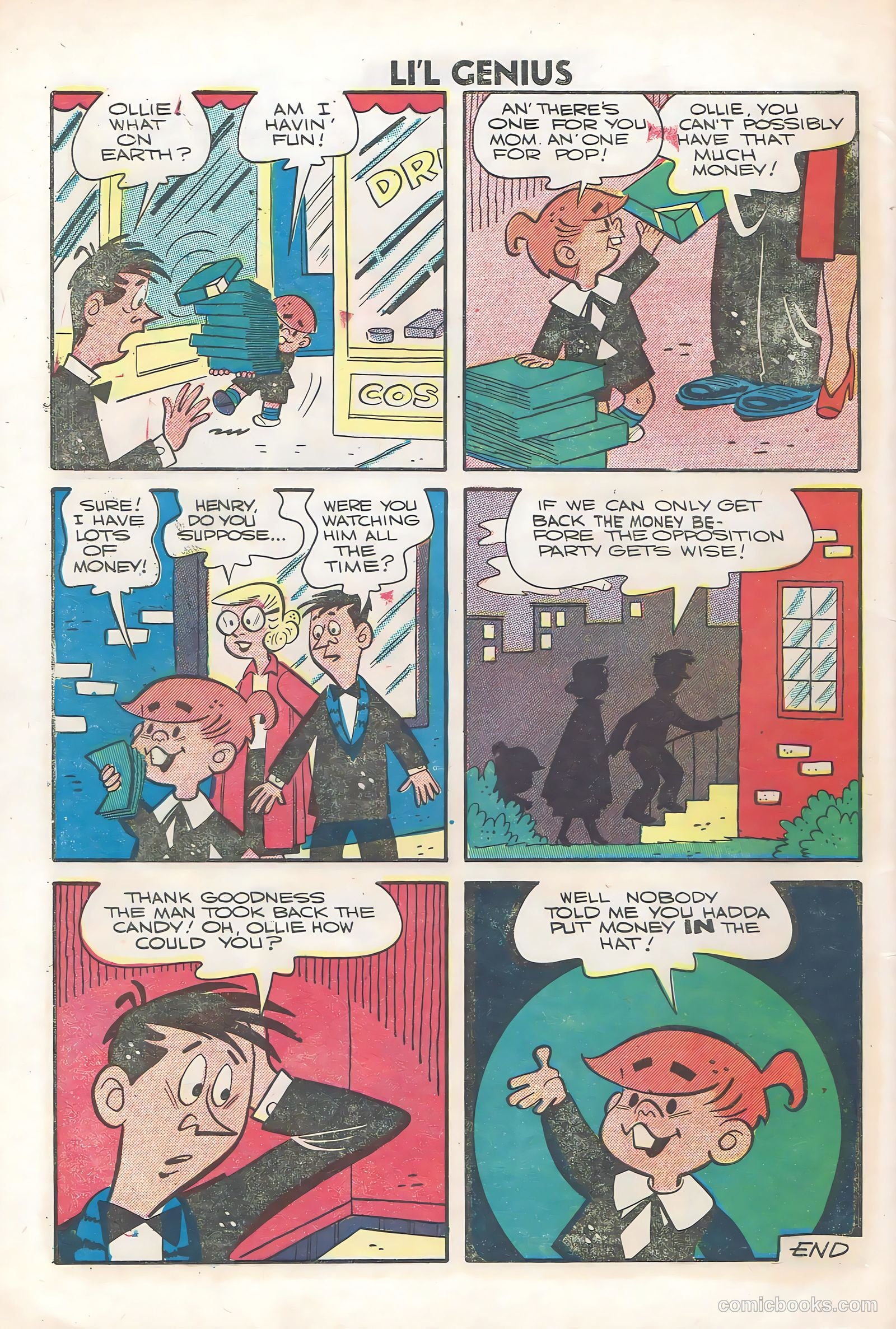 Li'l Genius #13 (1957) — page 28 of 36