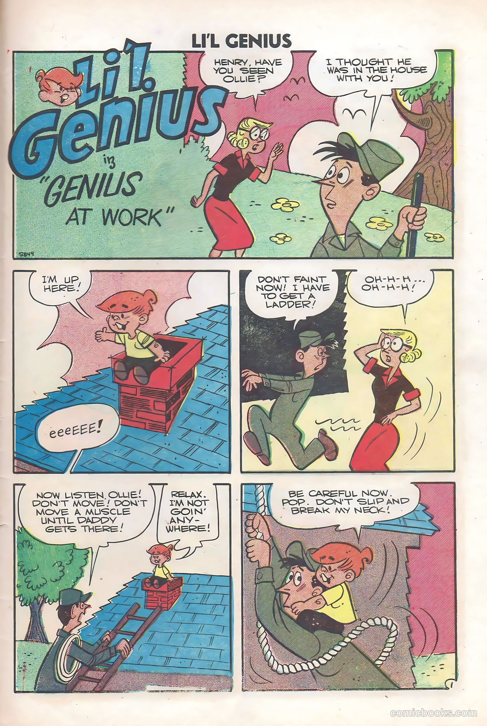Li'l Genius #13 (1957) — page 29 of 36