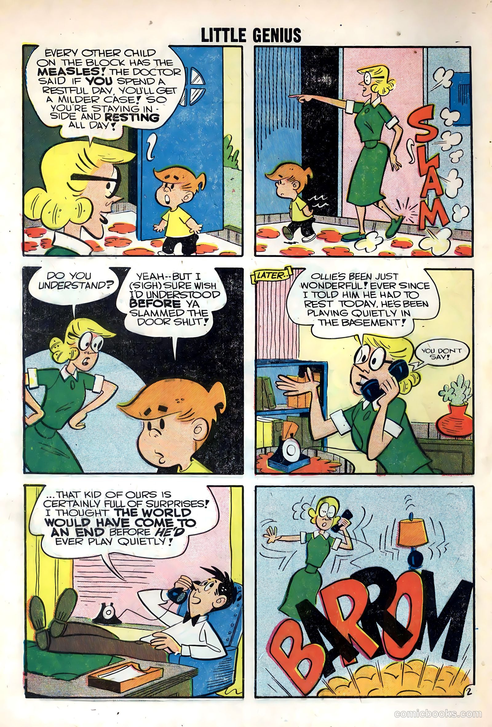 Li'l Genius #14 (1957) — page 4 of 36