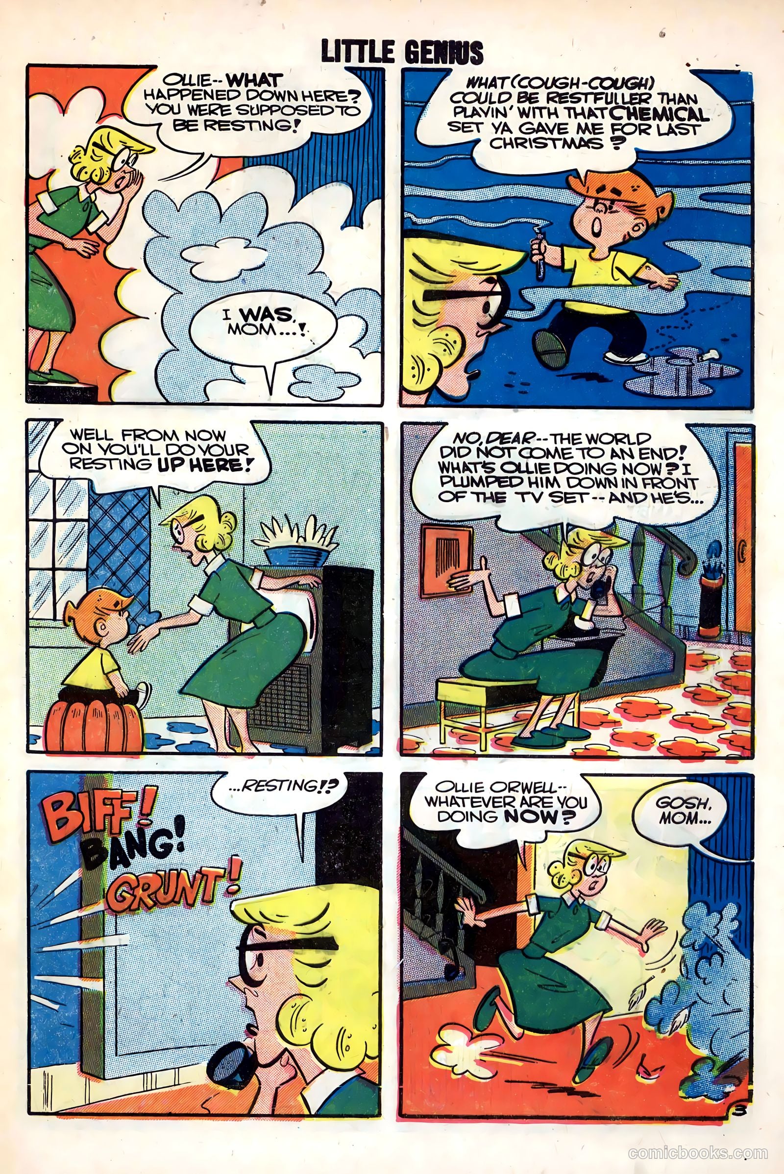 Li'l Genius #14 (1957) — page 5 of 36