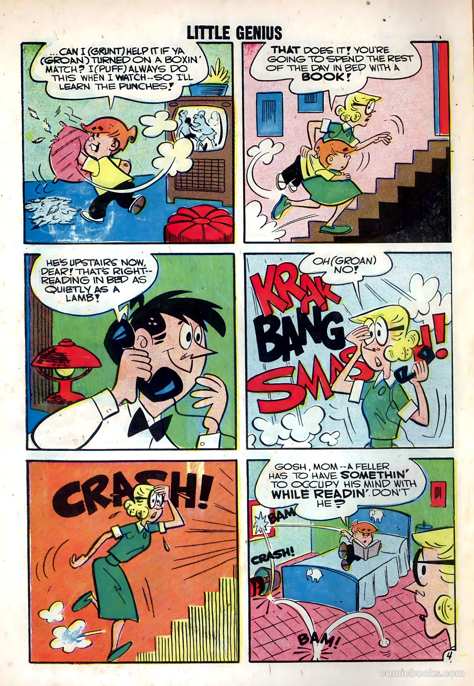 Li'l Genius #14 (1957) — page 6 of 36