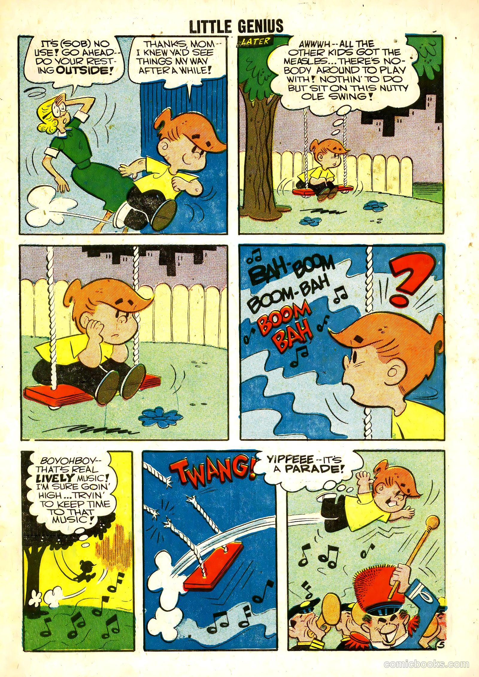 Li'l Genius #14 (1957) — page 7 of 36