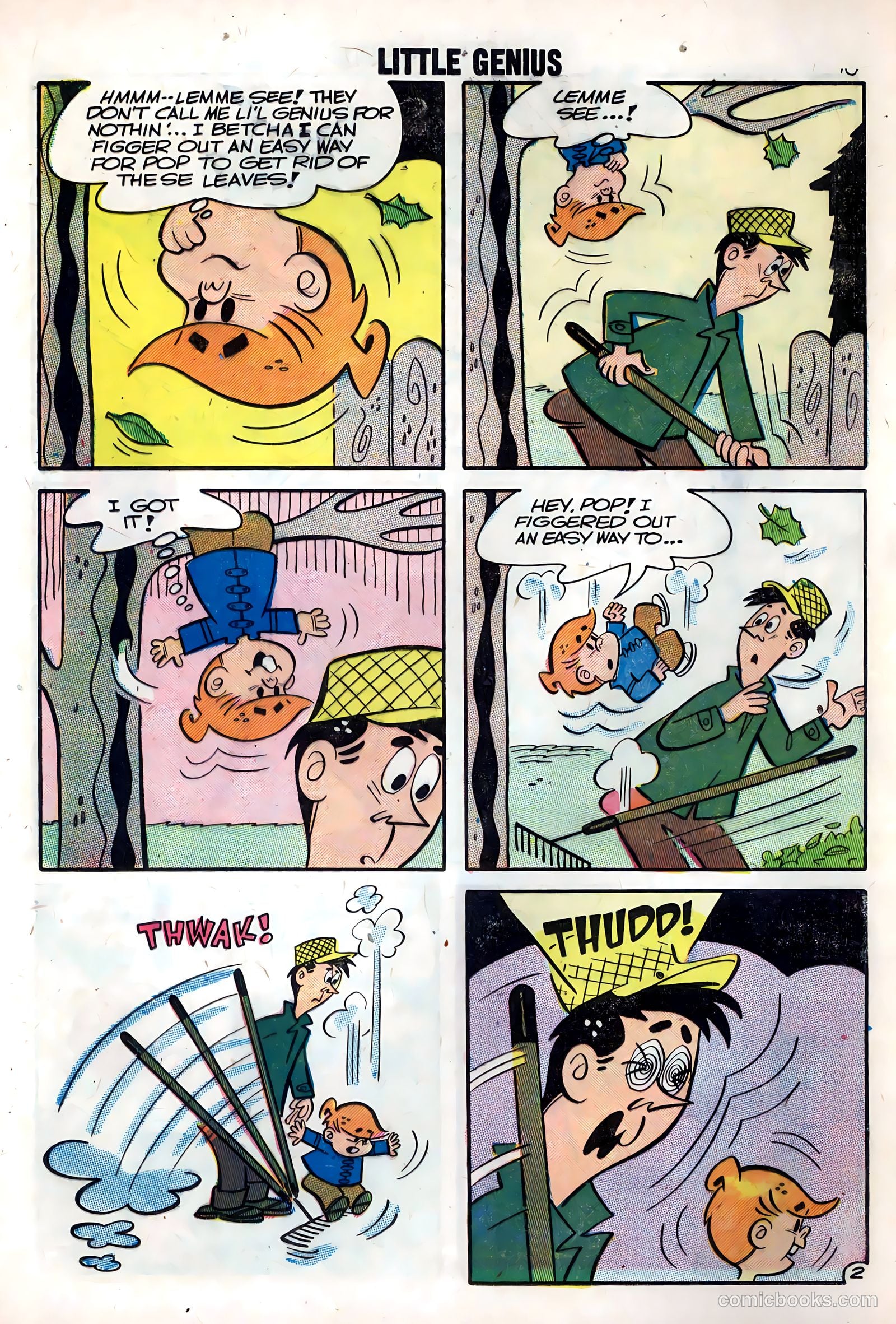 Li'l Genius #14 (1957) — page 12 of 36
