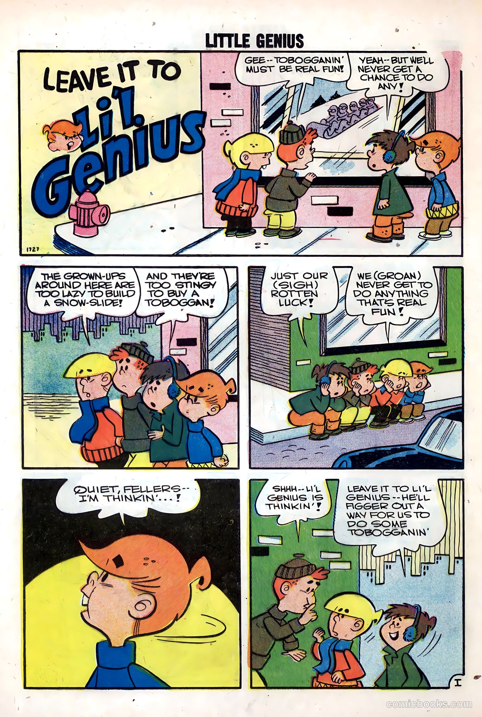Li'l Genius #14 (1957) — page 16 of 36