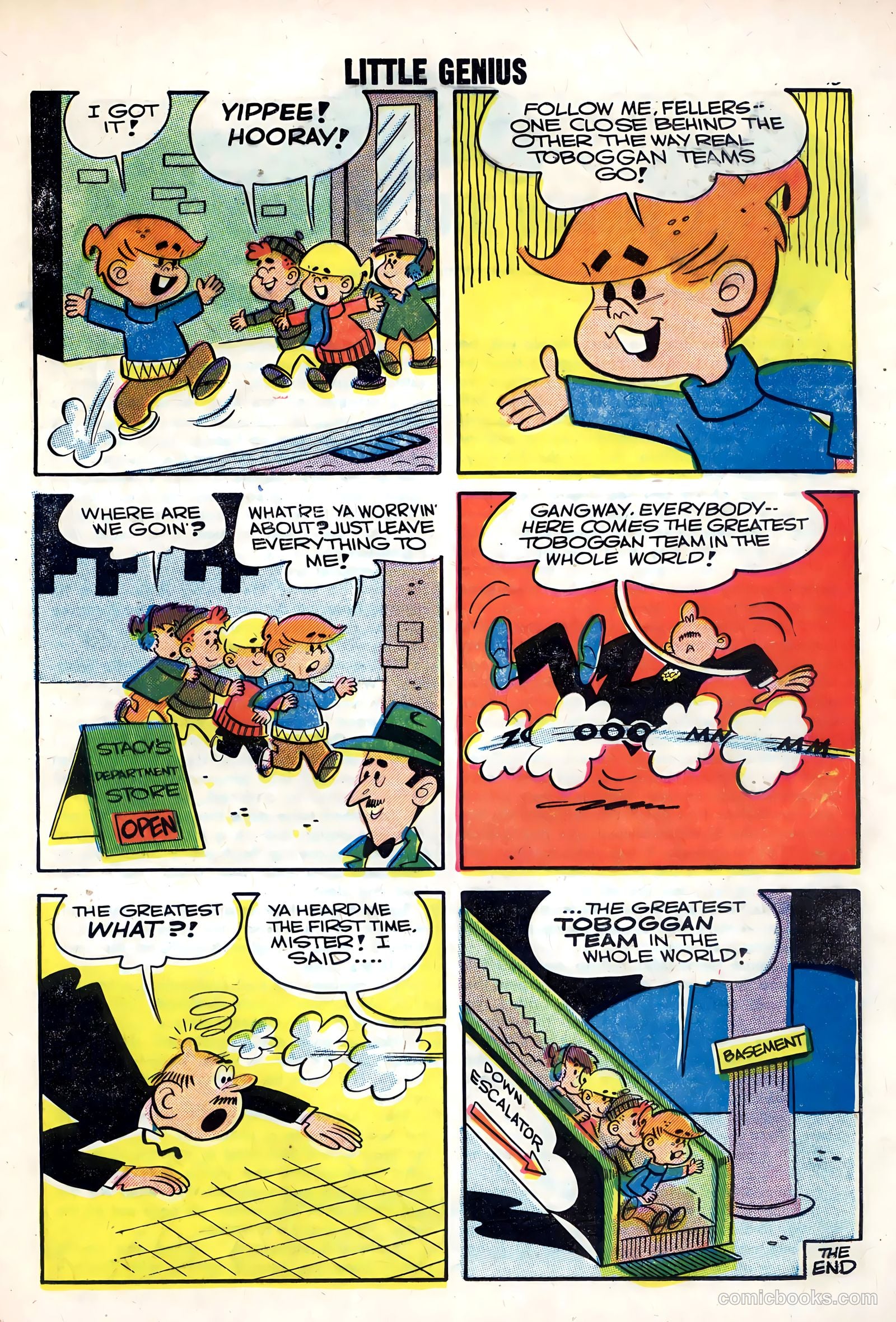 Li'l Genius #14 (1957) — page 17 of 36