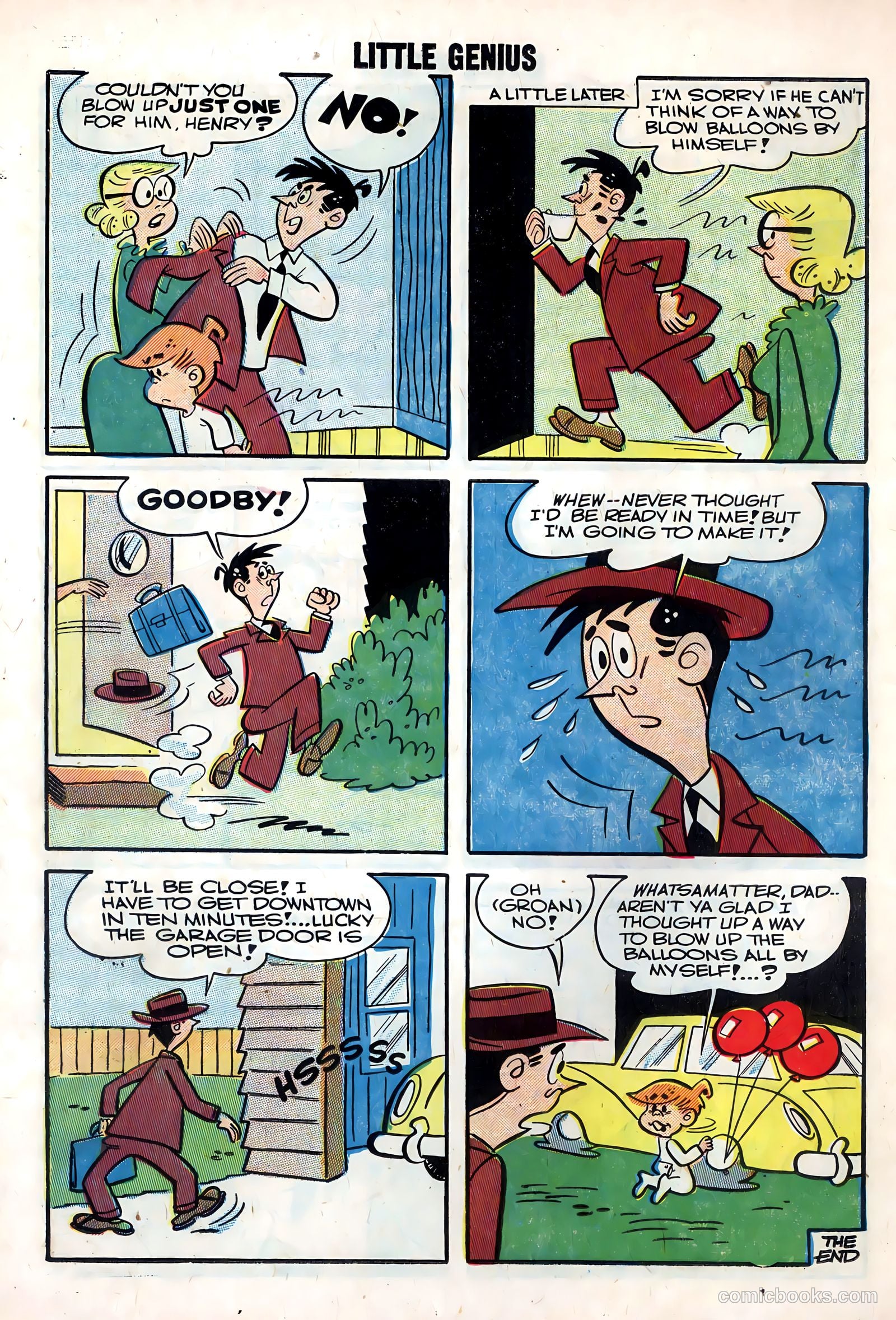 Li'l Genius #14 (1957) — page 22 of 36