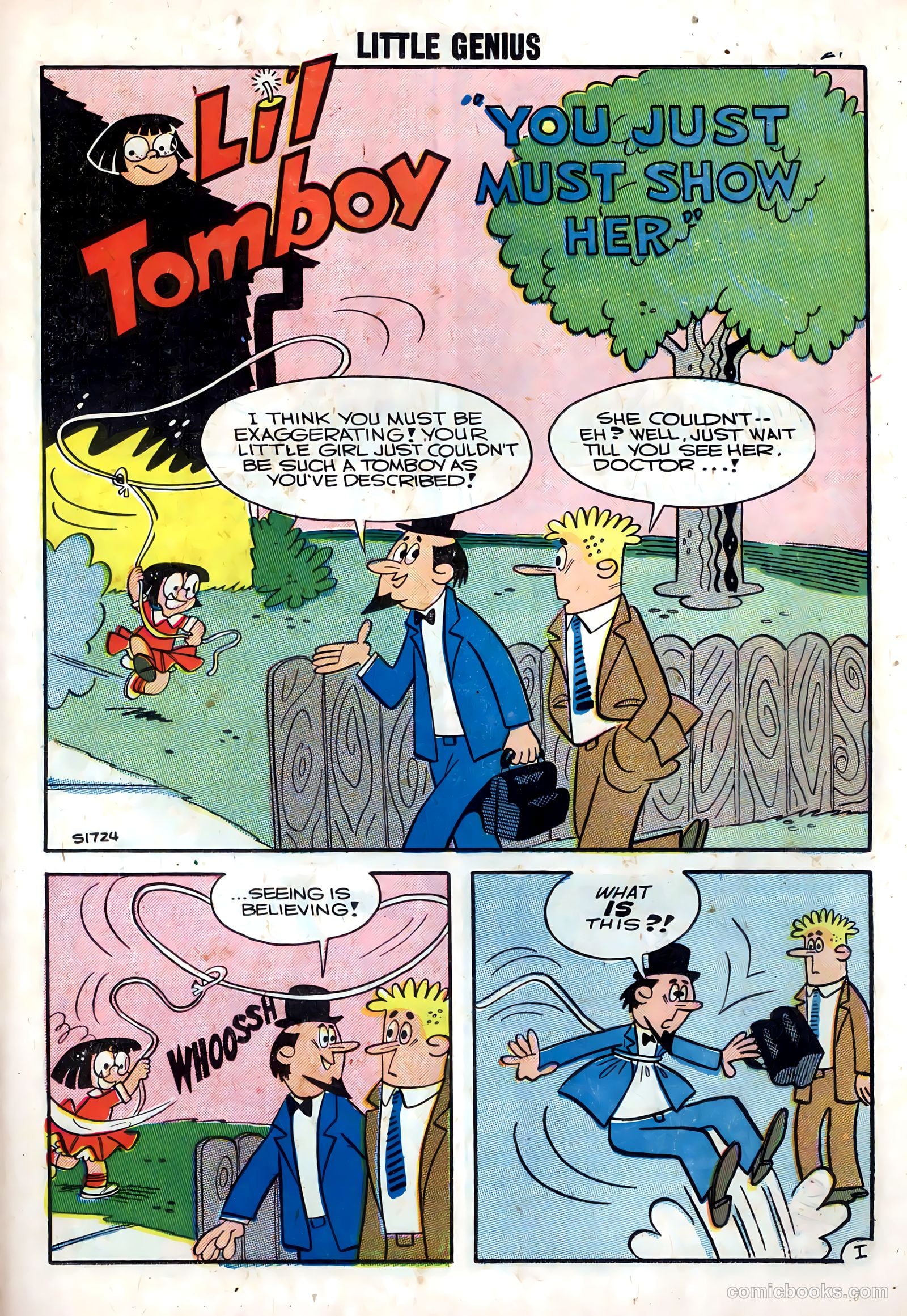 Li'l Genius #14 (1957) — page 23 of 36