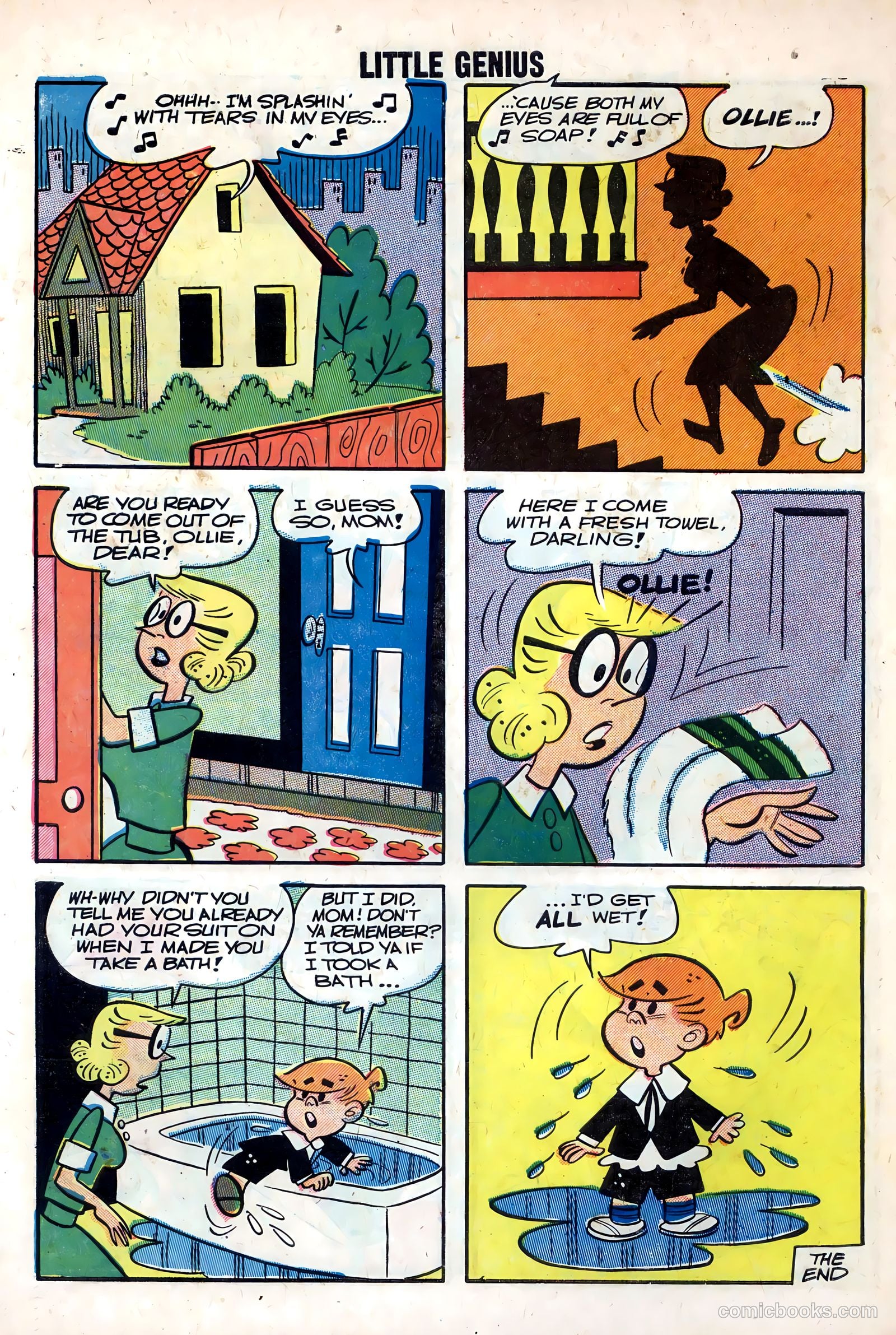 Li'l Genius #14 (1957) — page 30 of 36