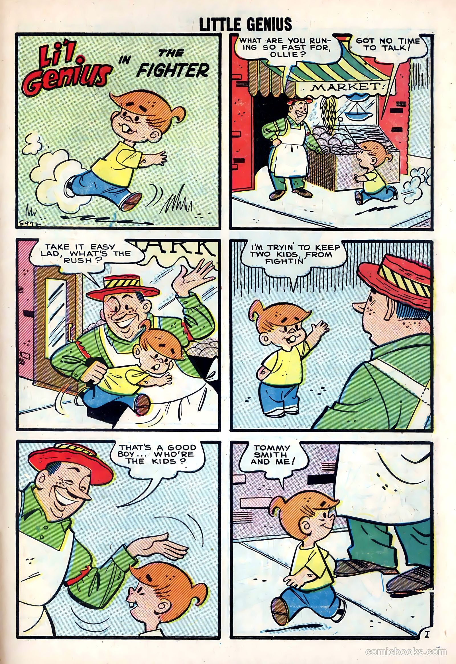 Li'l Genius #14 (1957) — page 31 of 36