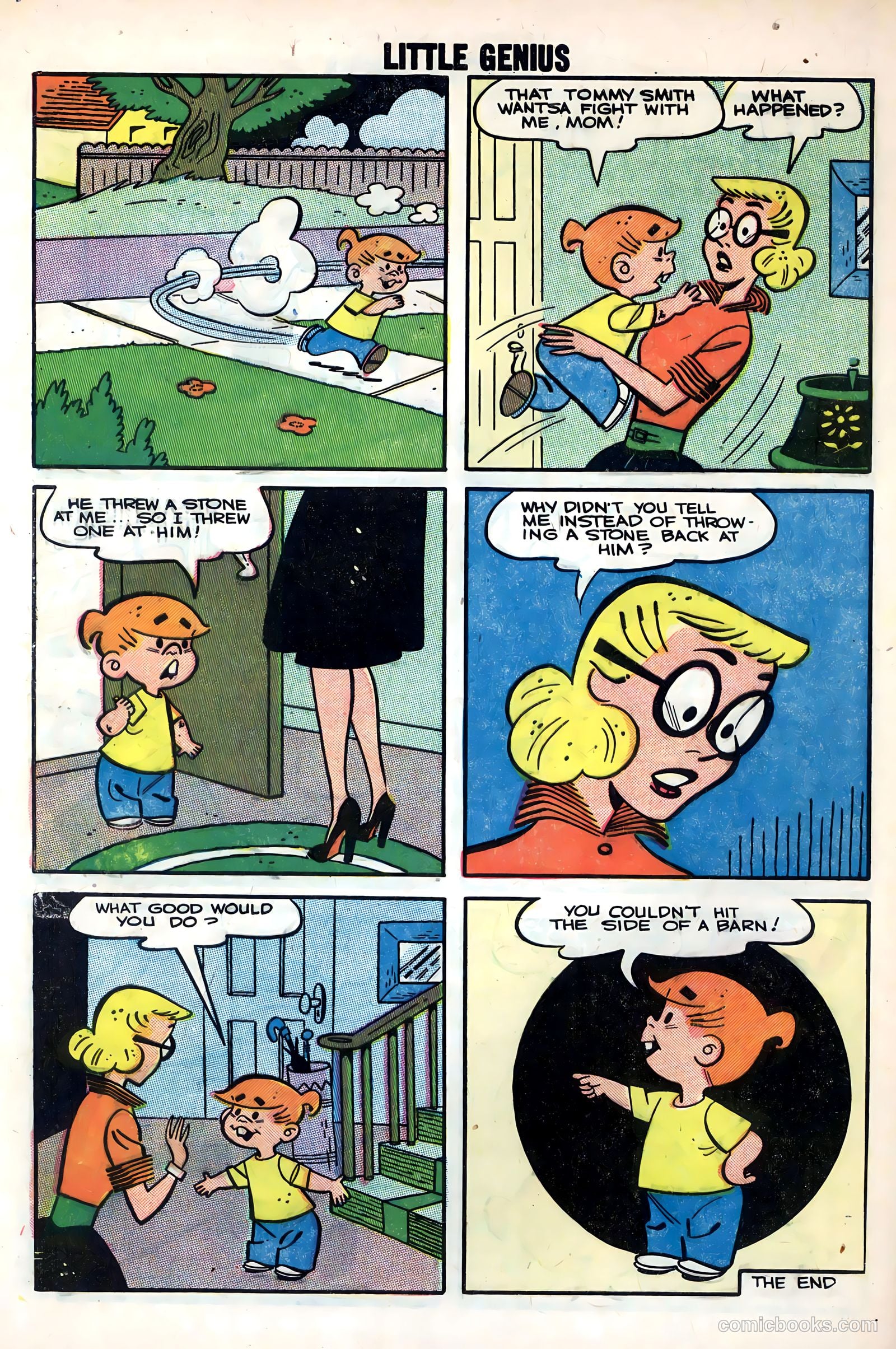 Li'l Genius #14 (1957) — page 32 of 36