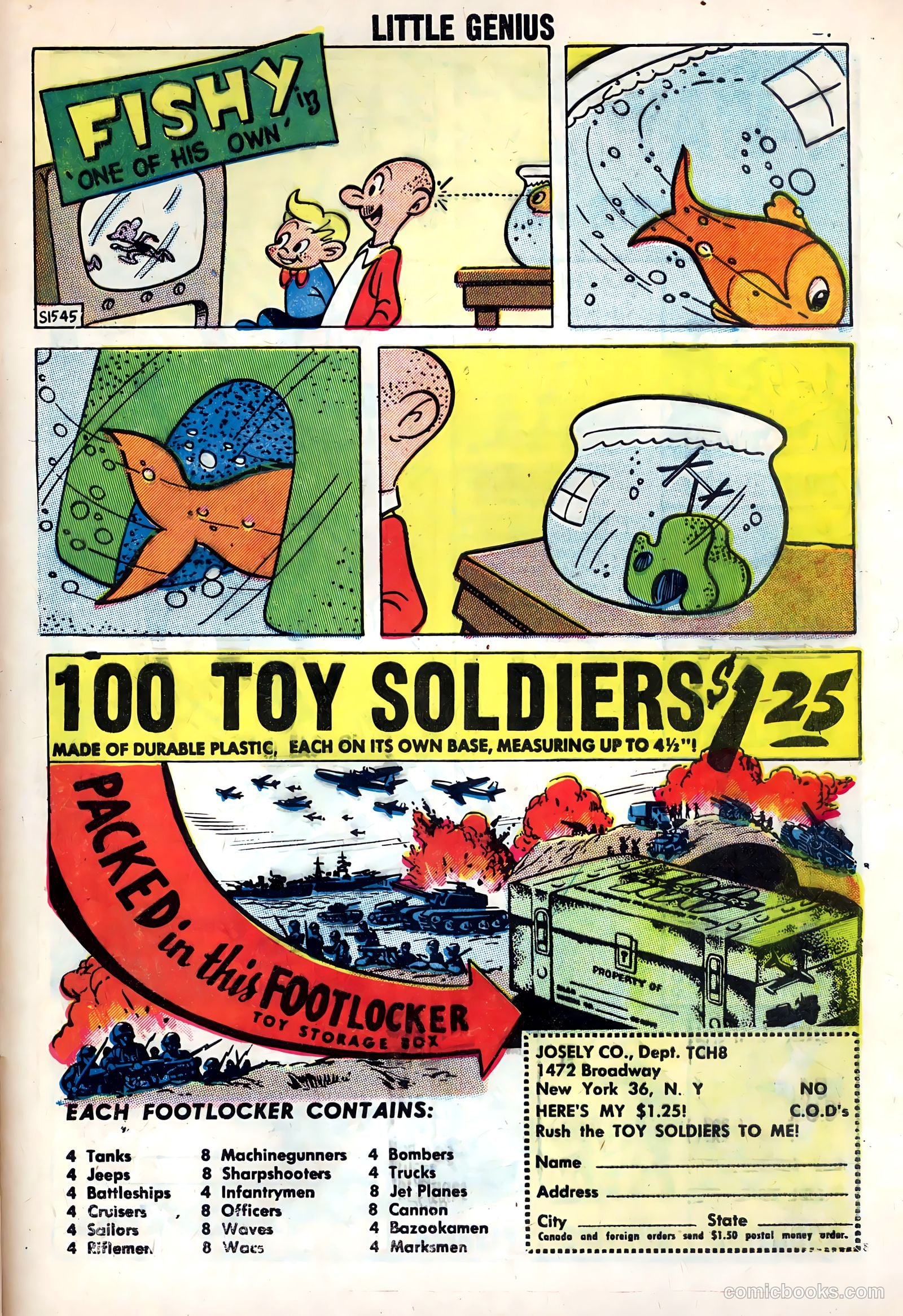 Li'l Genius #14 (1957) — page 33 of 36